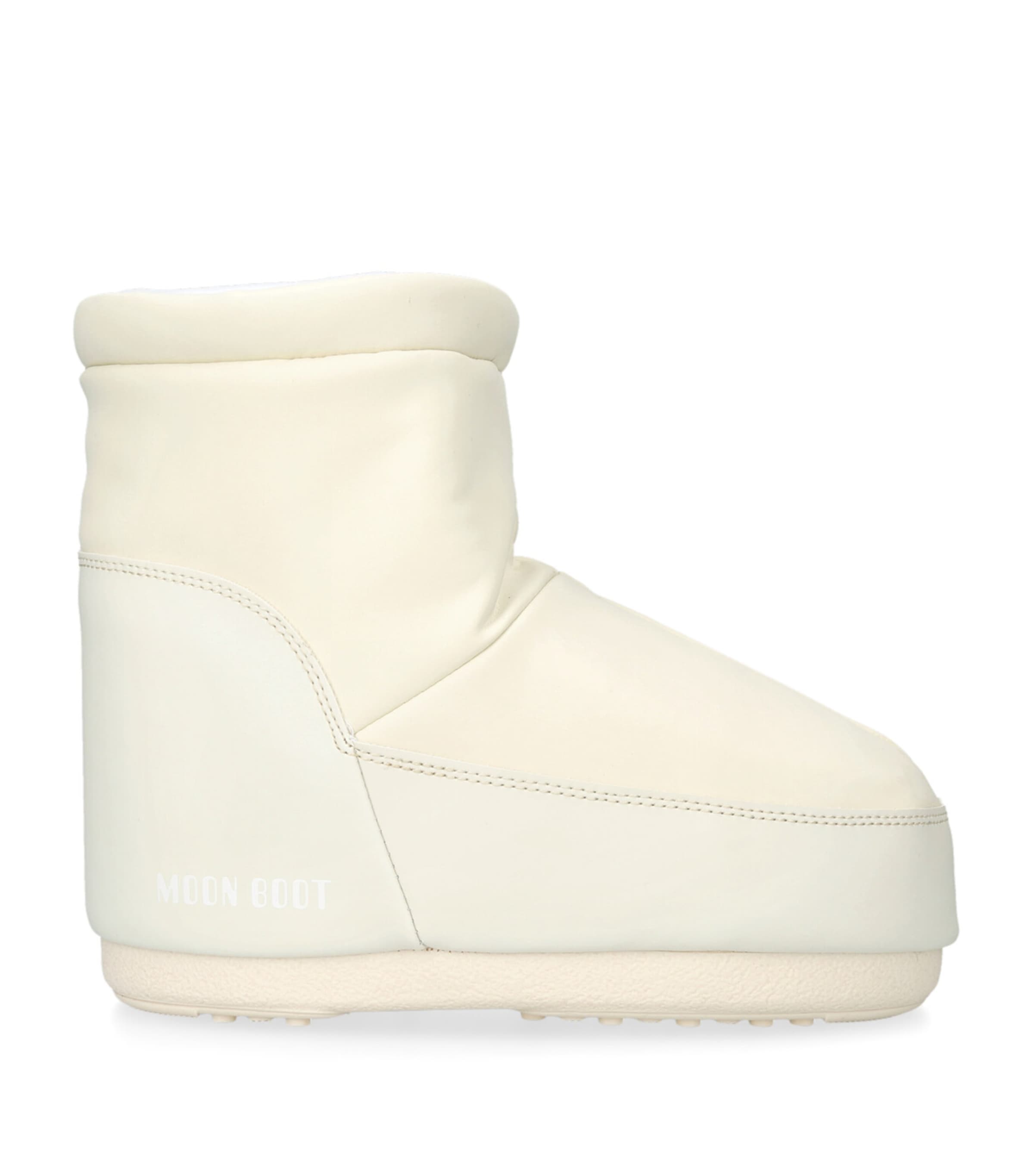 Shop Moon Boot Icon Low Ankle Boots In Ivory