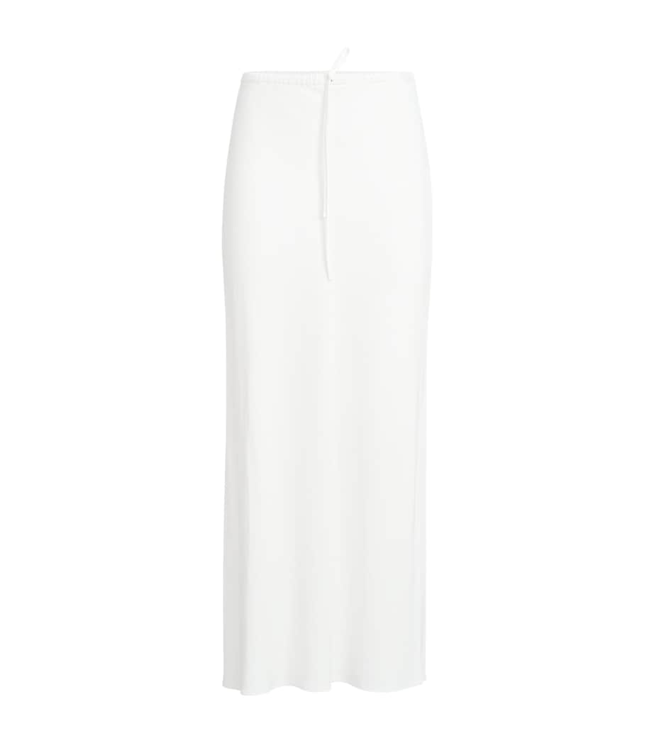 Brunello Cucinelli Womens Drawstring Midi Skirt Image 1