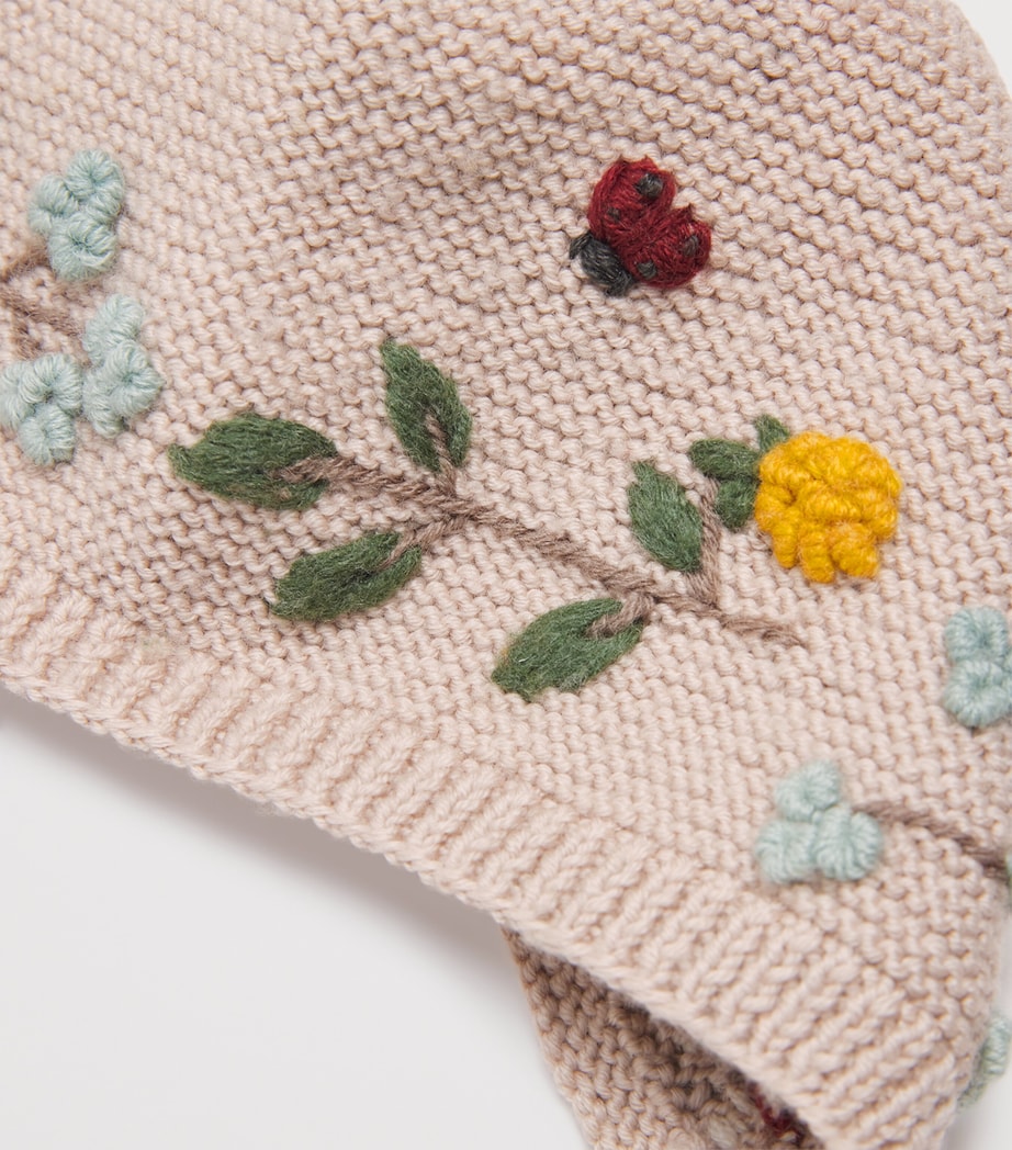 Merino Wool Woodland Bonnet (0-24 Months) OATS Image 4