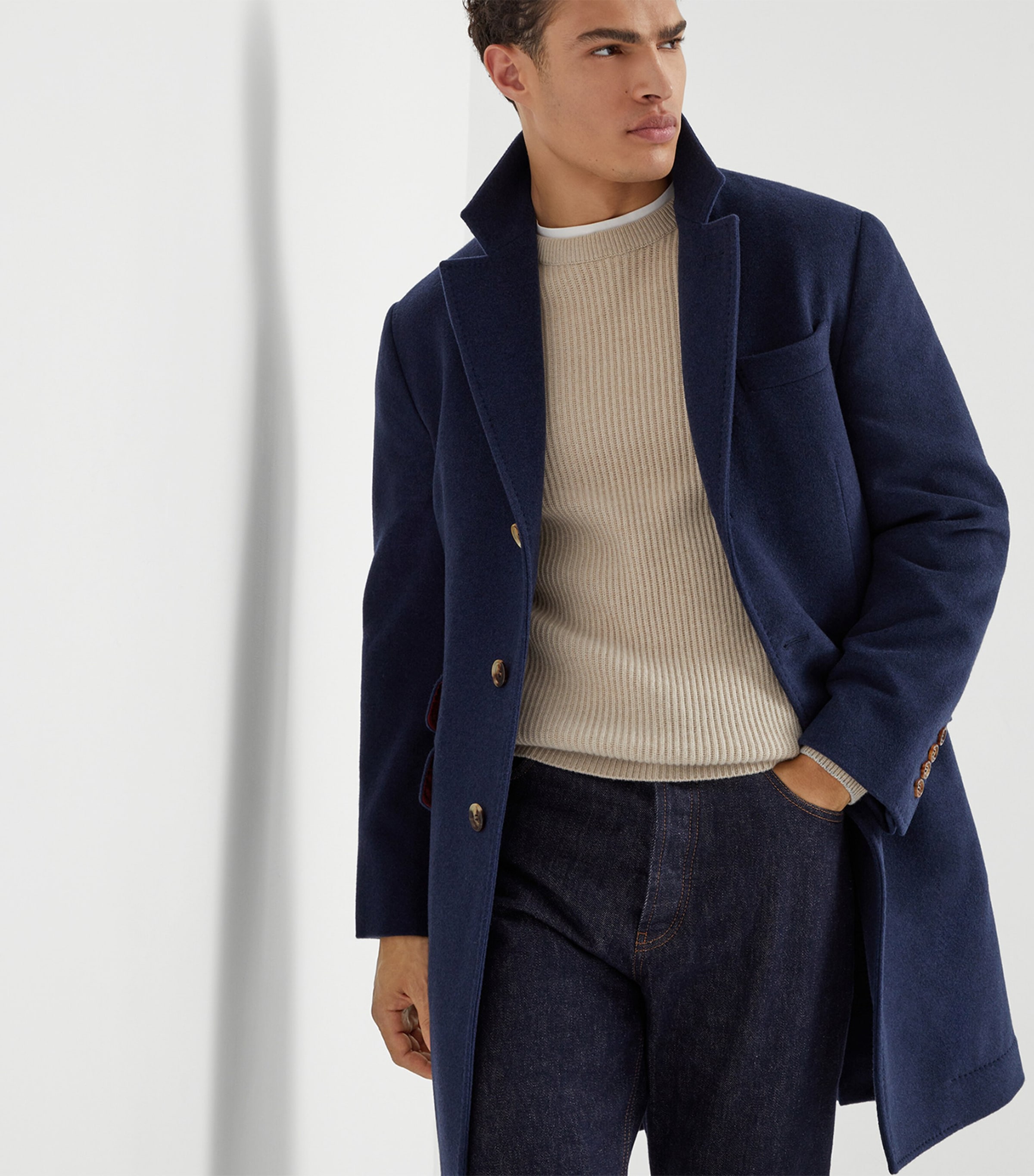 Cashmere Ribbed Sweater CS396 Image 5