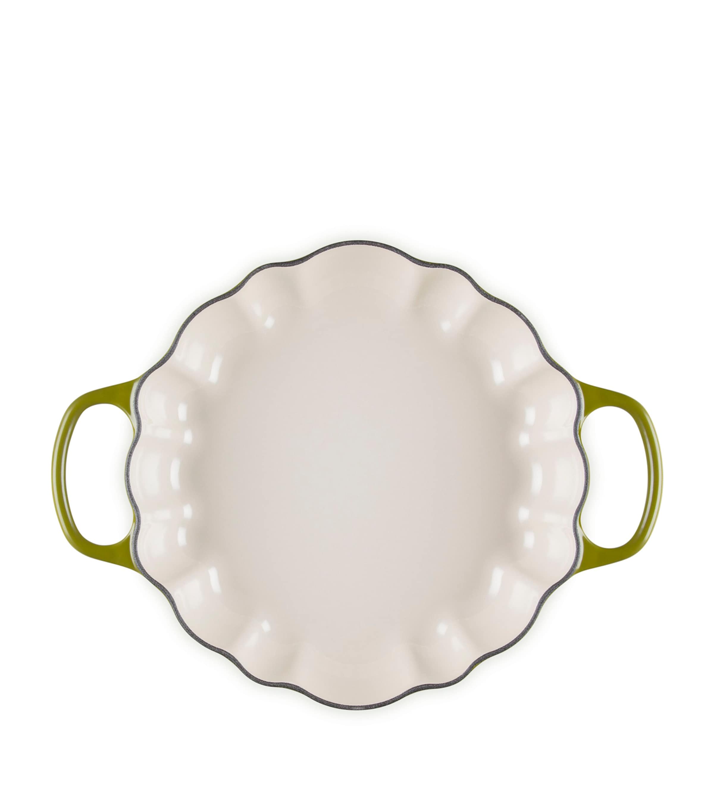 Cast Iron Pumpkin Shallow Casserole Dish (28cm) NO COLOUR Image 5