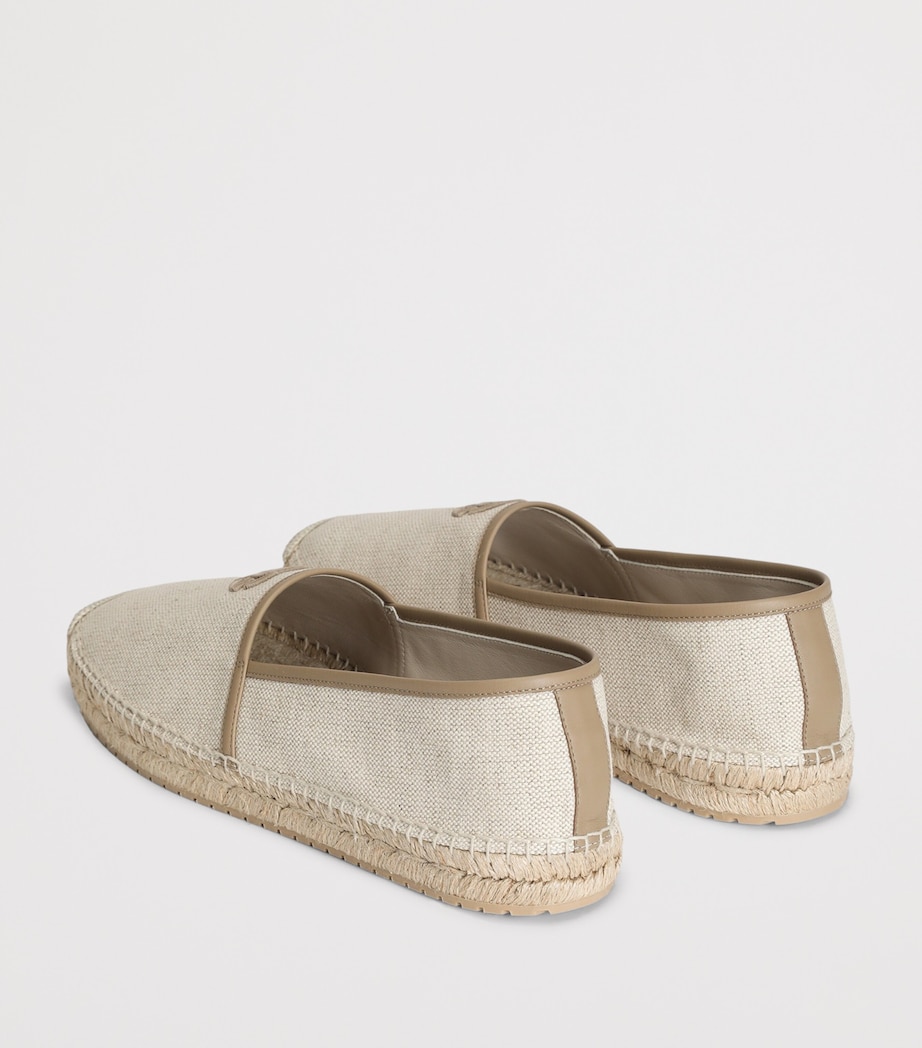 Dolce&Gabbana Logo Espadrilles Ivory/sand Image 3