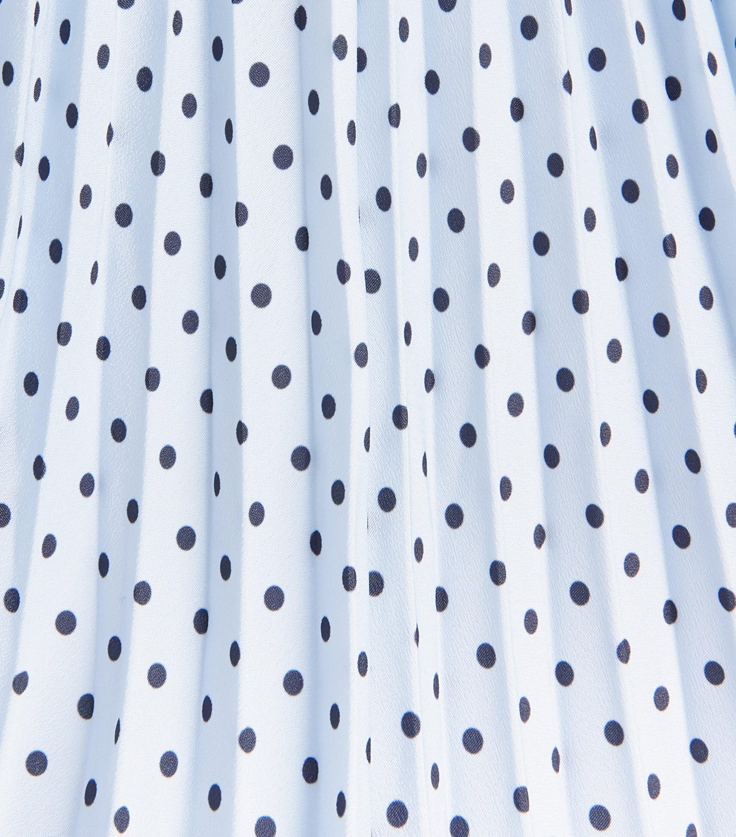Claudie Pierlot Womens Pleated Polka Dot Midi Dress Light Print Image 6