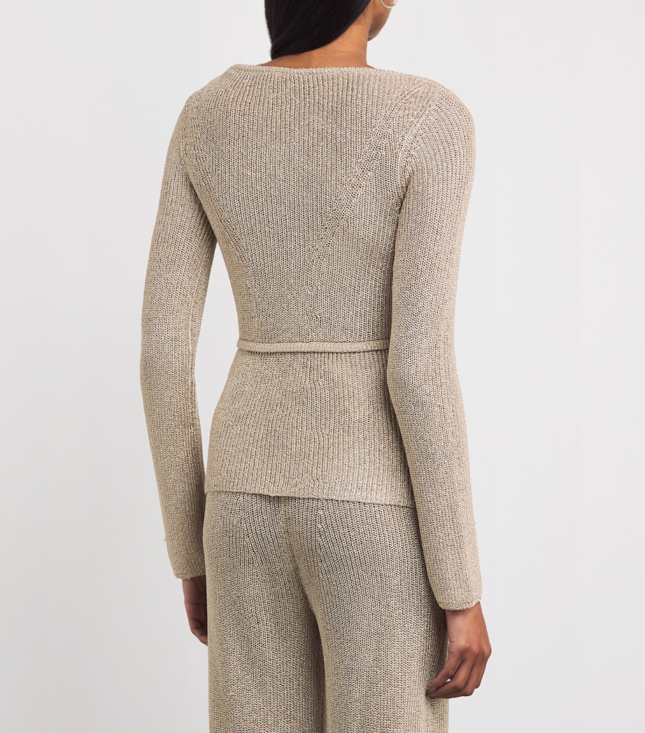 Knitted Kezia Top BEACH Image 4