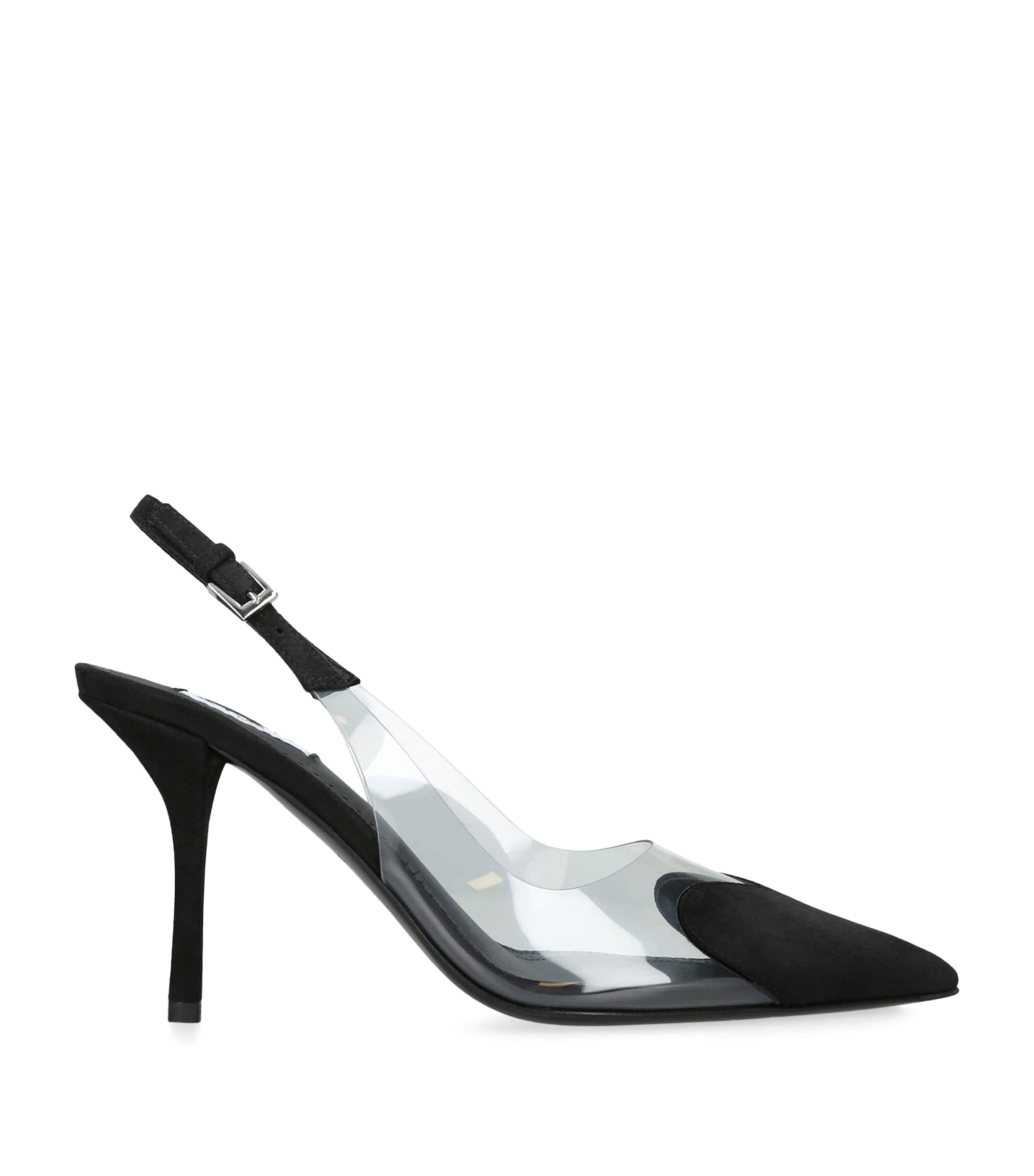 Alaïa Alaia Slingback Heel Le Coeur Lat. Black