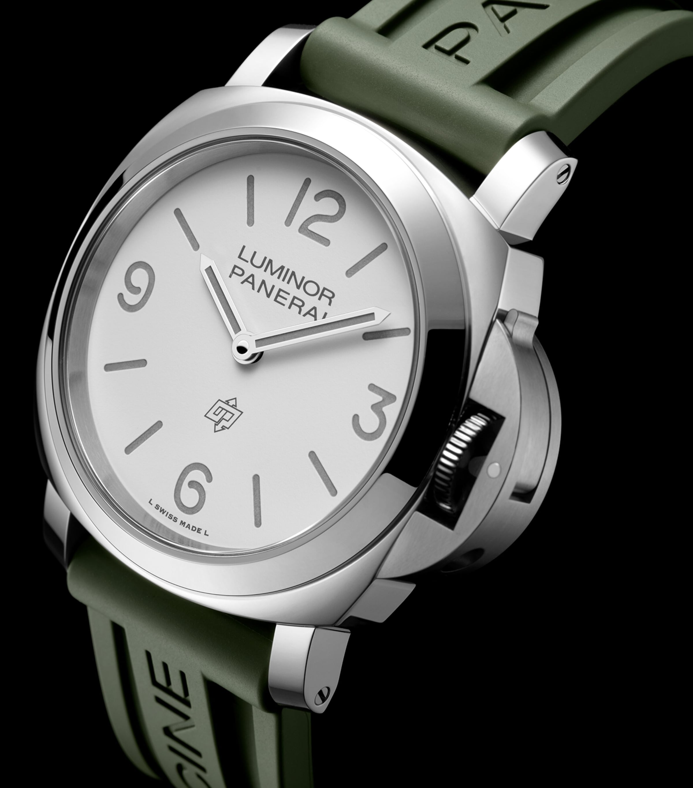 Steel Luminor Watch 44mm WHITE Image 2