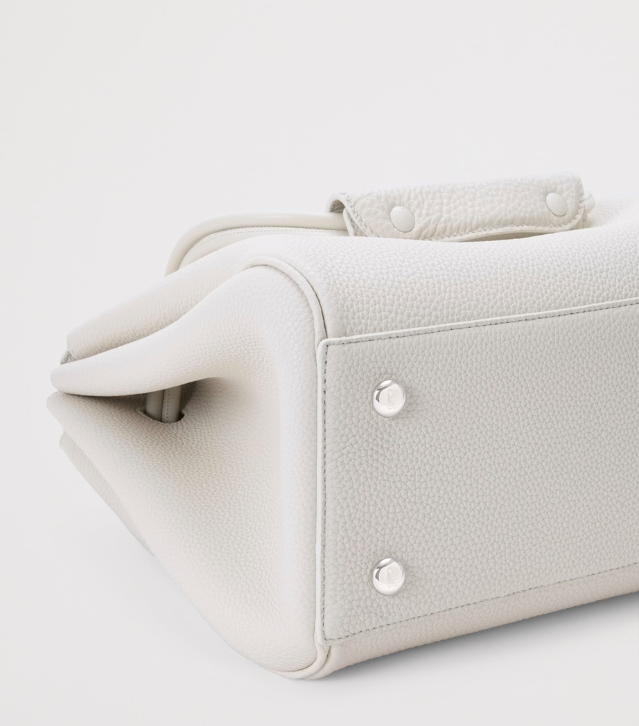 Medium Calfskin Madrid Shoulder Bag SOFT WHITE Image 10