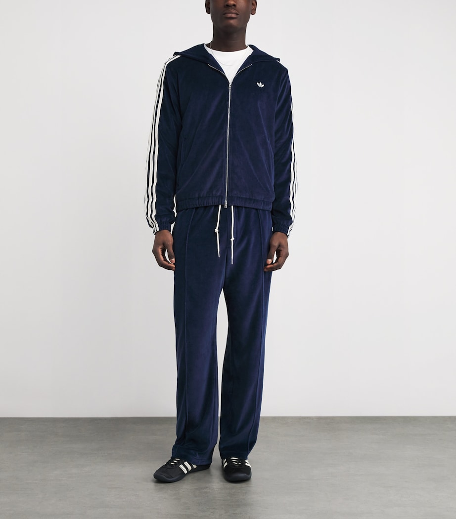 x Wales Bonner Satin Karintha Sneakers BLACK Image 6