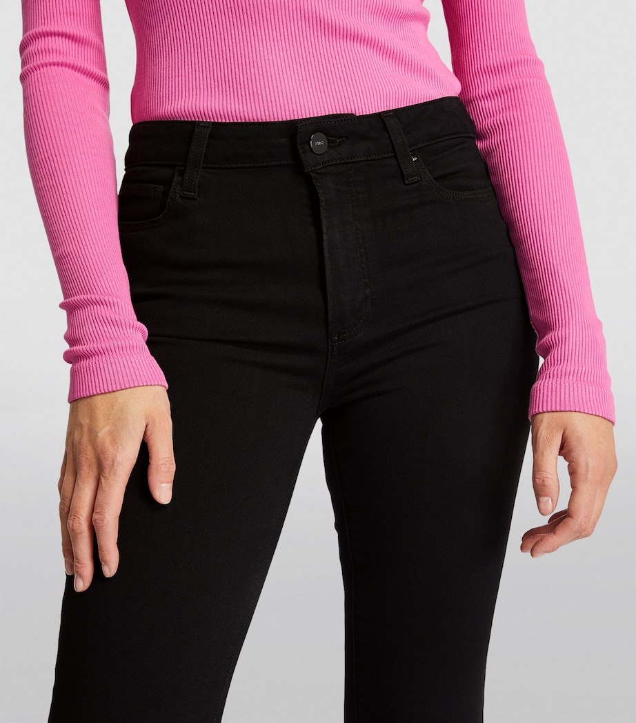 Manhattan High-Rise Bootcut Jeans BLACK SHADOW Image 6