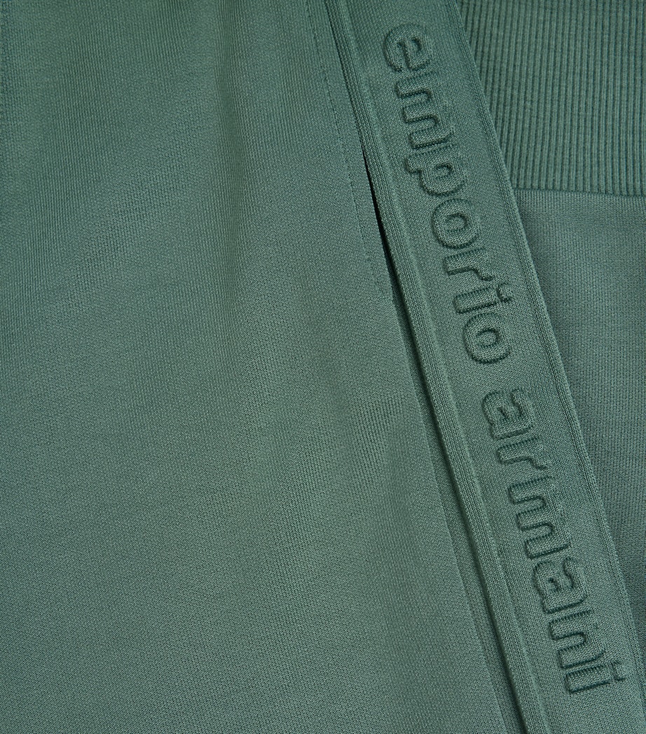 Embossed Logo Sweatpants (4-16 Years) U7317SILVER PINE Image 2