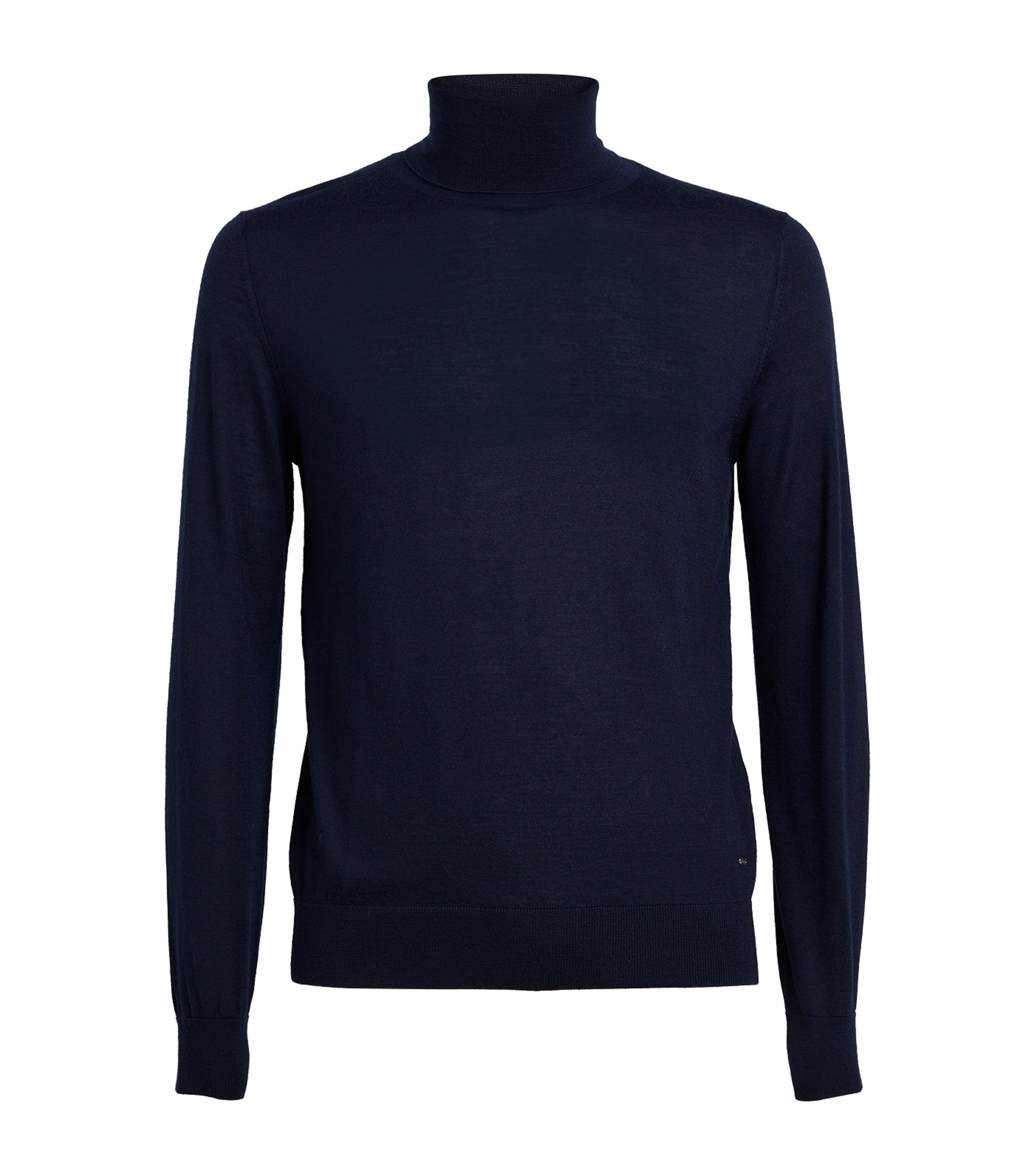 Brioni Blue Cashmere-Silk Rollneck Sweater | Harrods US