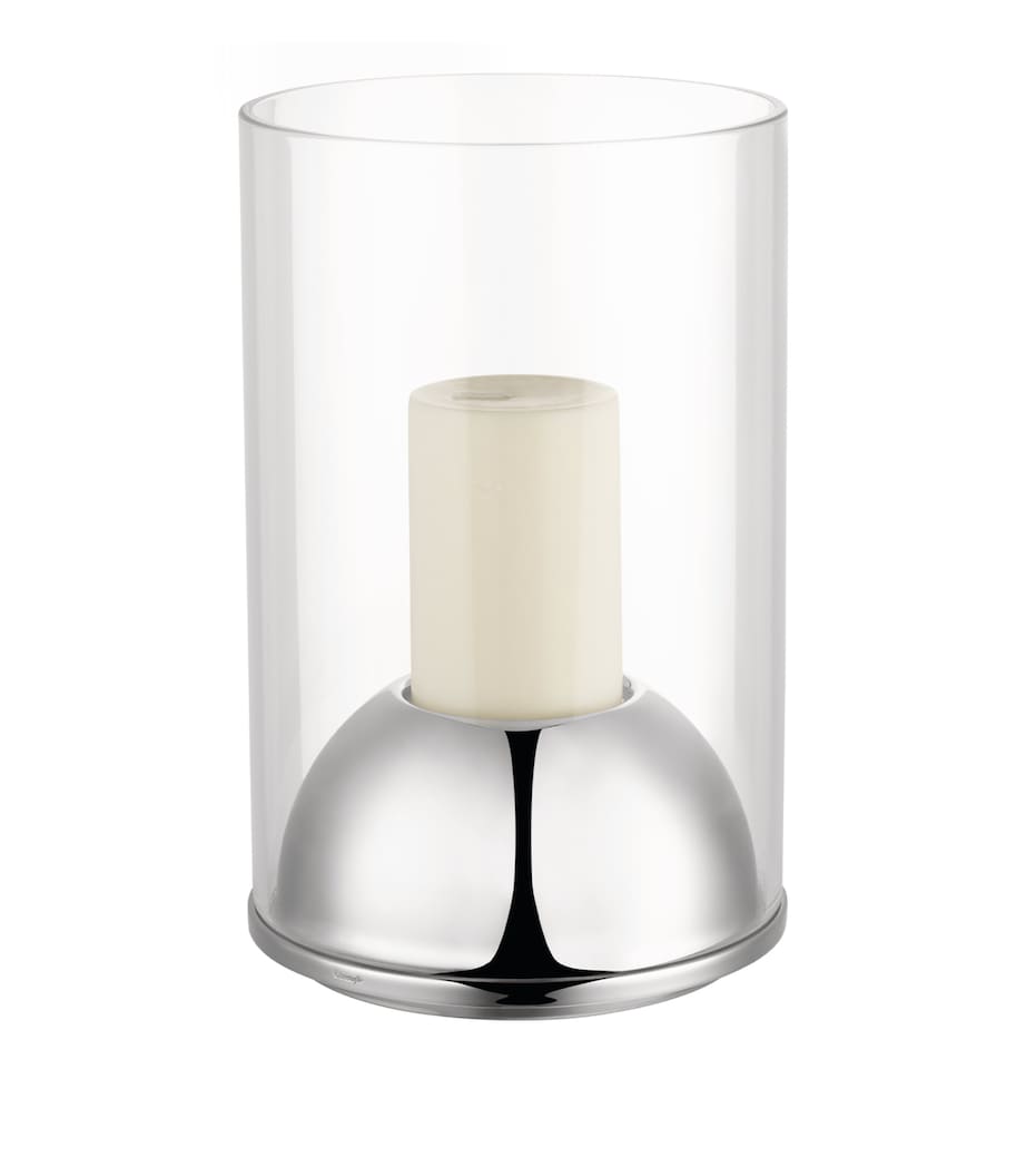 Christofle OH de Christofle Hurricane Candle Holder Silver Image 2