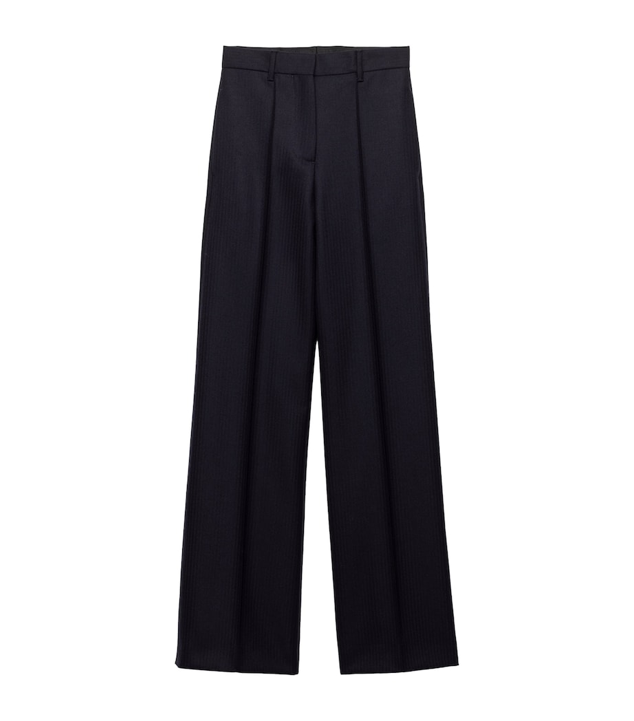 Wool Tailored Trousers F0008 Image 1