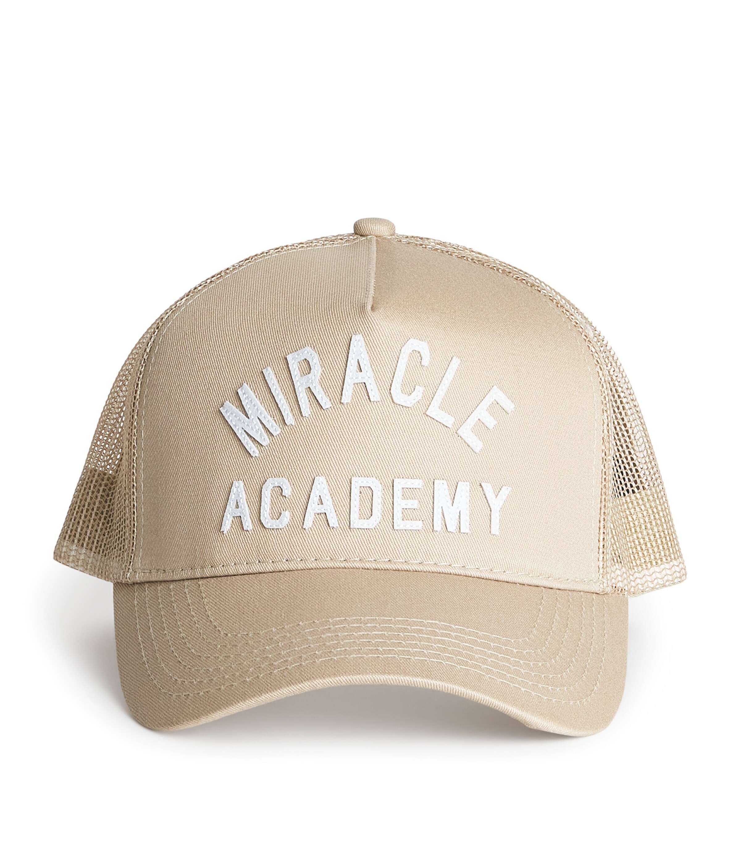 Nahmias Miracle Academy Trucker Cap Sand Canvas Image 1