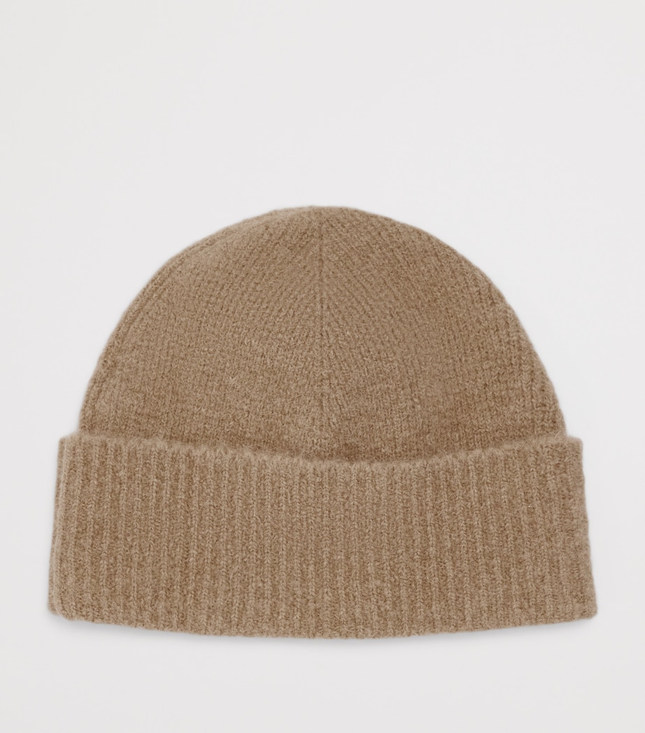 AMI Paris Ami de Coeur Beanie Bge Mastic/ecru Image 3