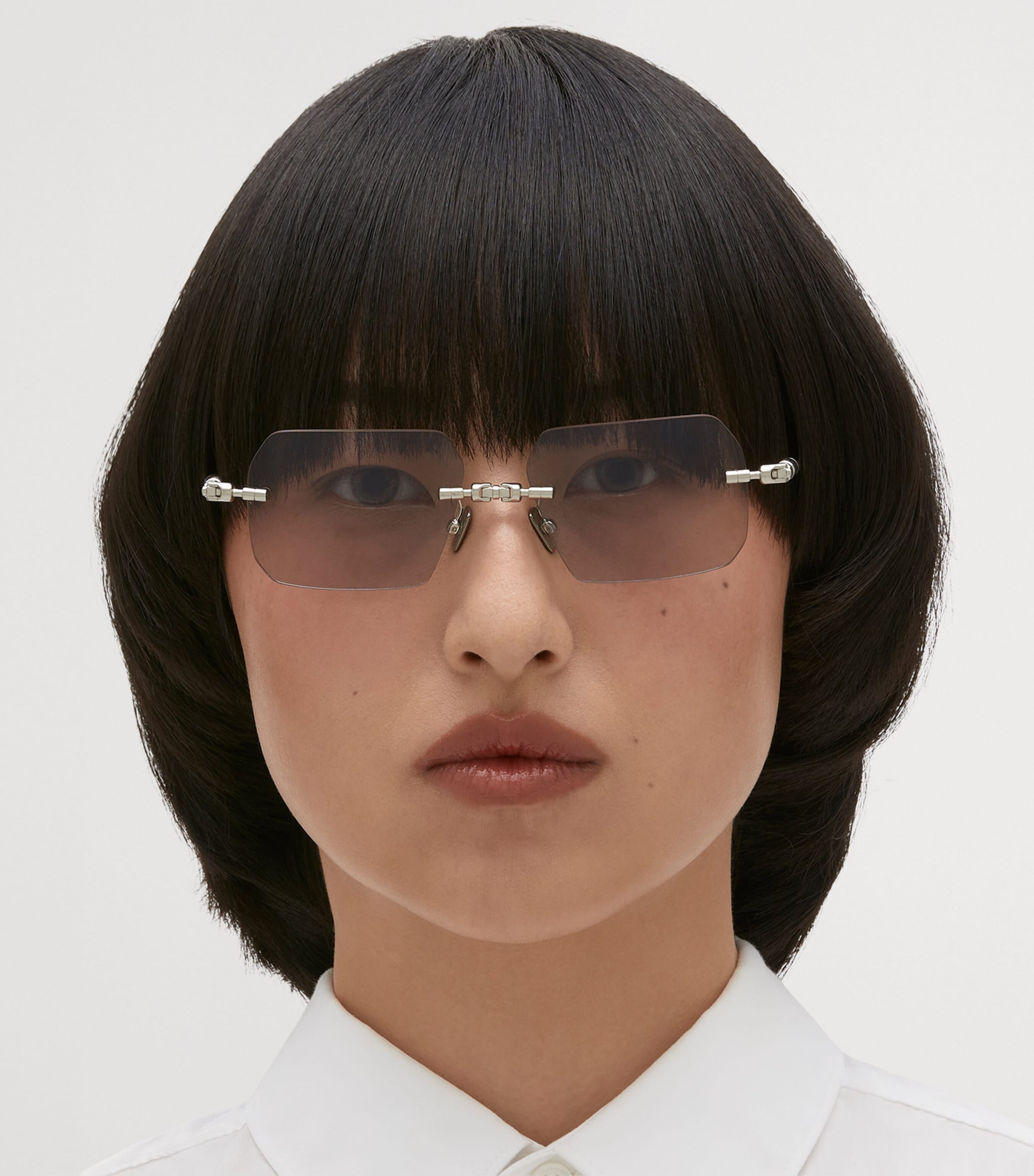 Kuboraum Metal Mask H68 Sunglasses Light Grey Image 2