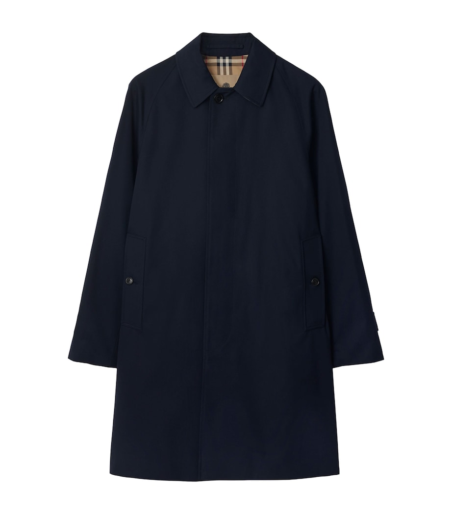 Mid-Length Camden Heritage Car Coat COAL BLUE Image 1