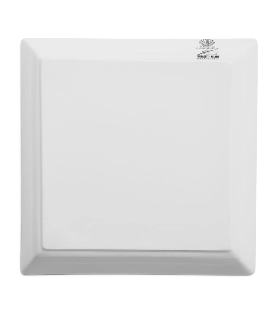 Square Giro di Conchiglie Plate (20cm x 20cm) MULTI Image 2