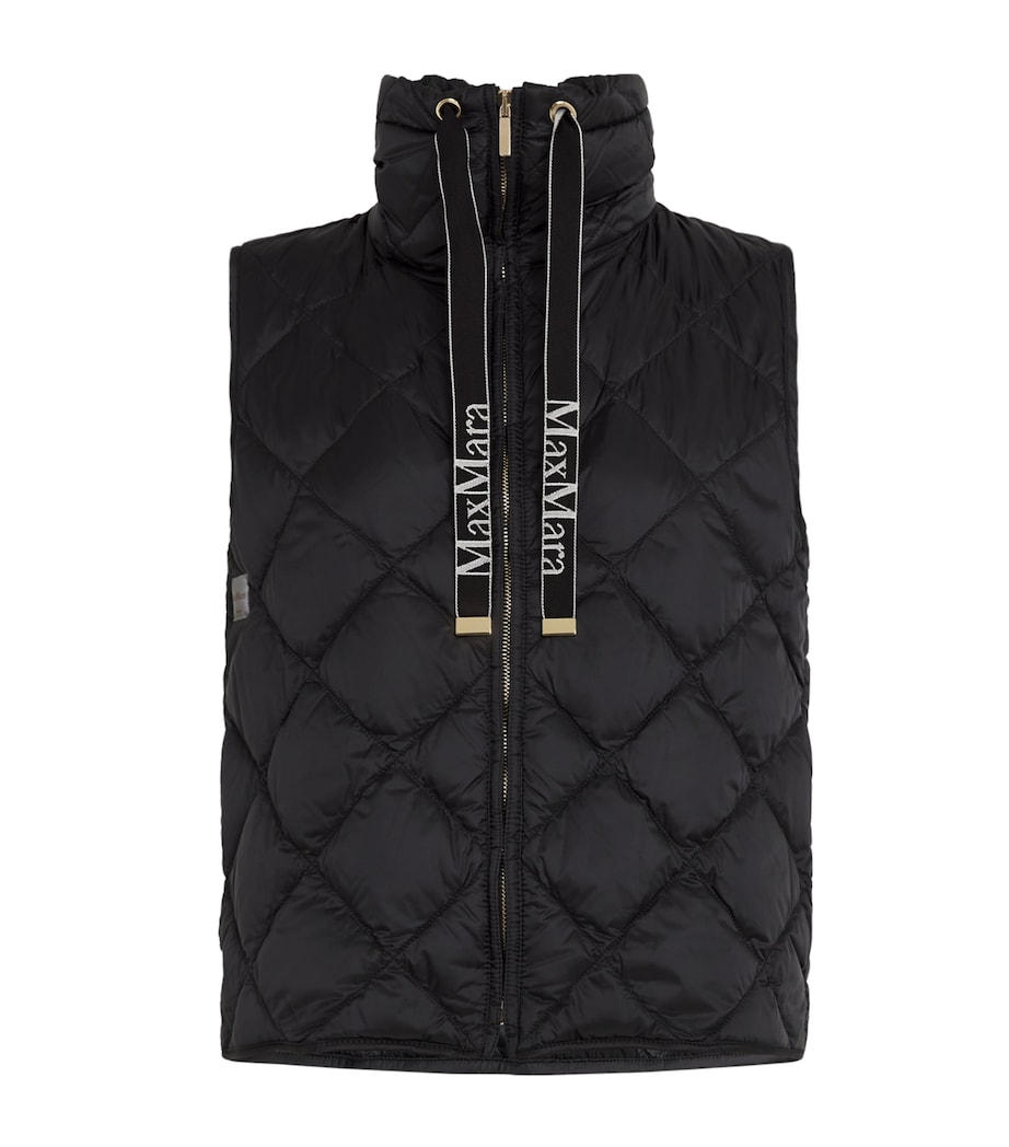 Down-Padded Gilet BLACK Image 1