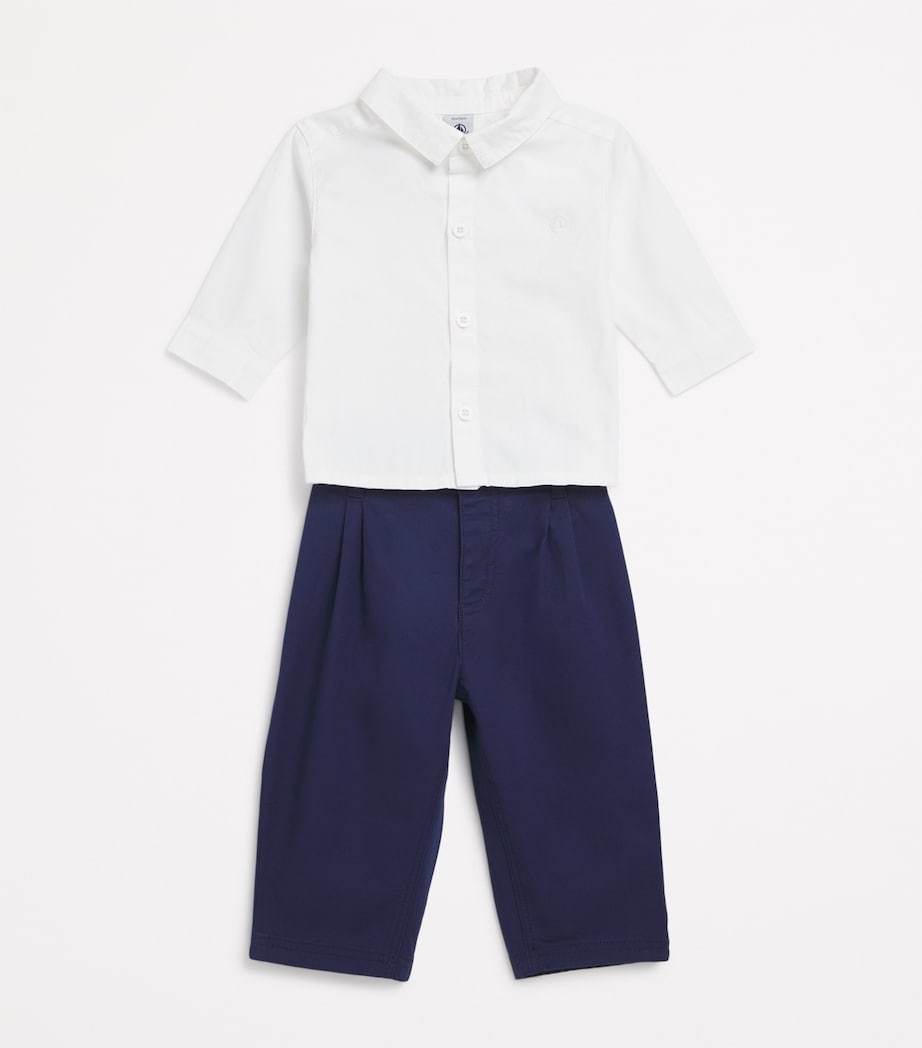 Cotton Long-Sleeve Shirt (18-24 Months) 1ECUME Image 3