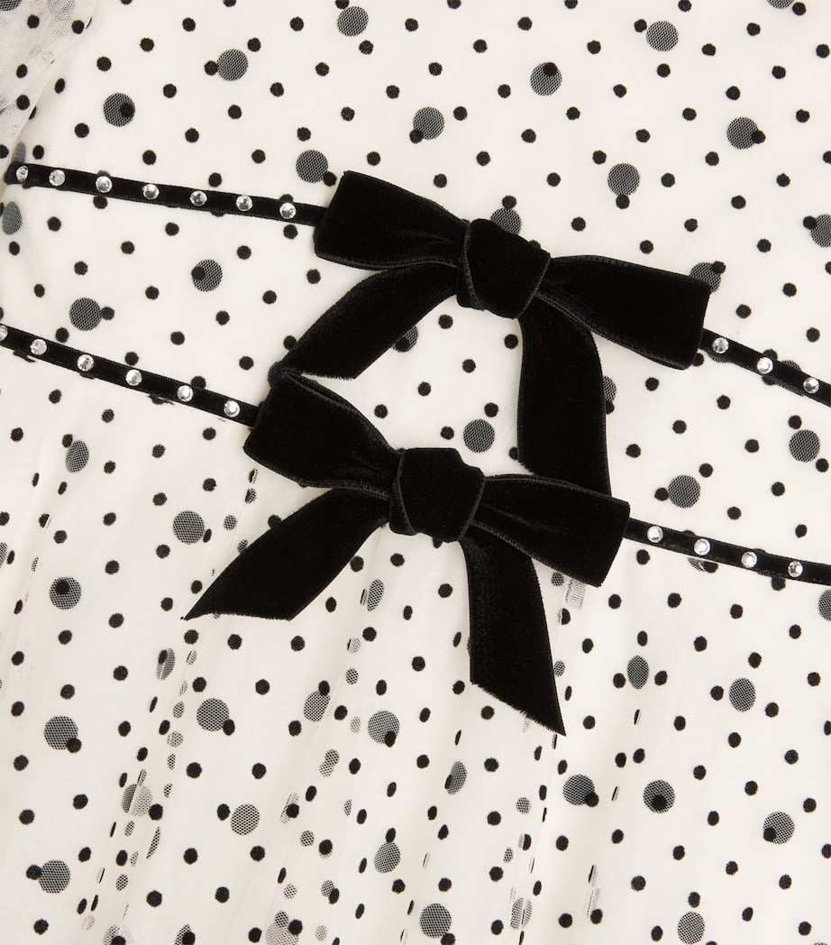 Tulle Polka Dot Jessica Dress (14 Years) 001 IVORY Image 3