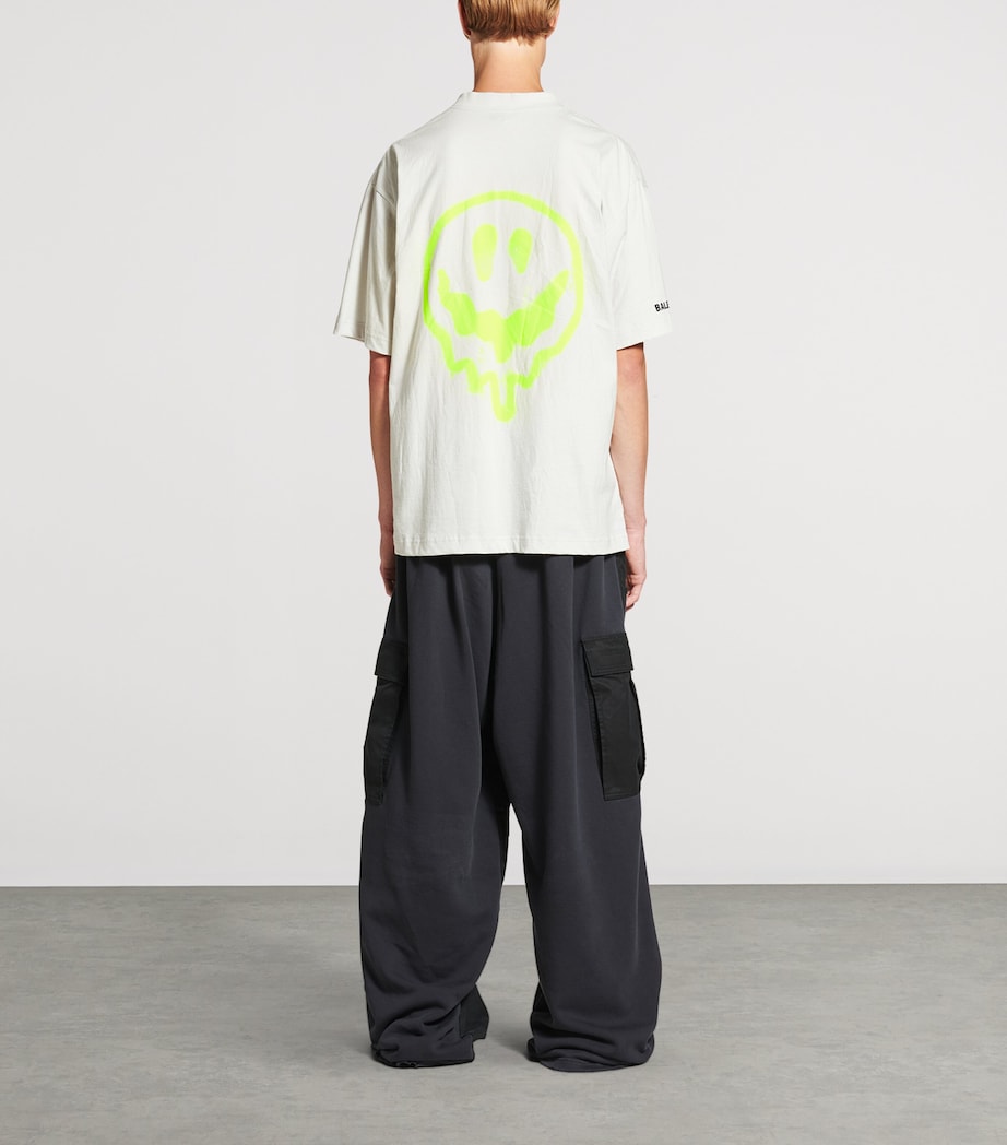 Oversized Cotton Alien T-Shirt 9012 Image 5