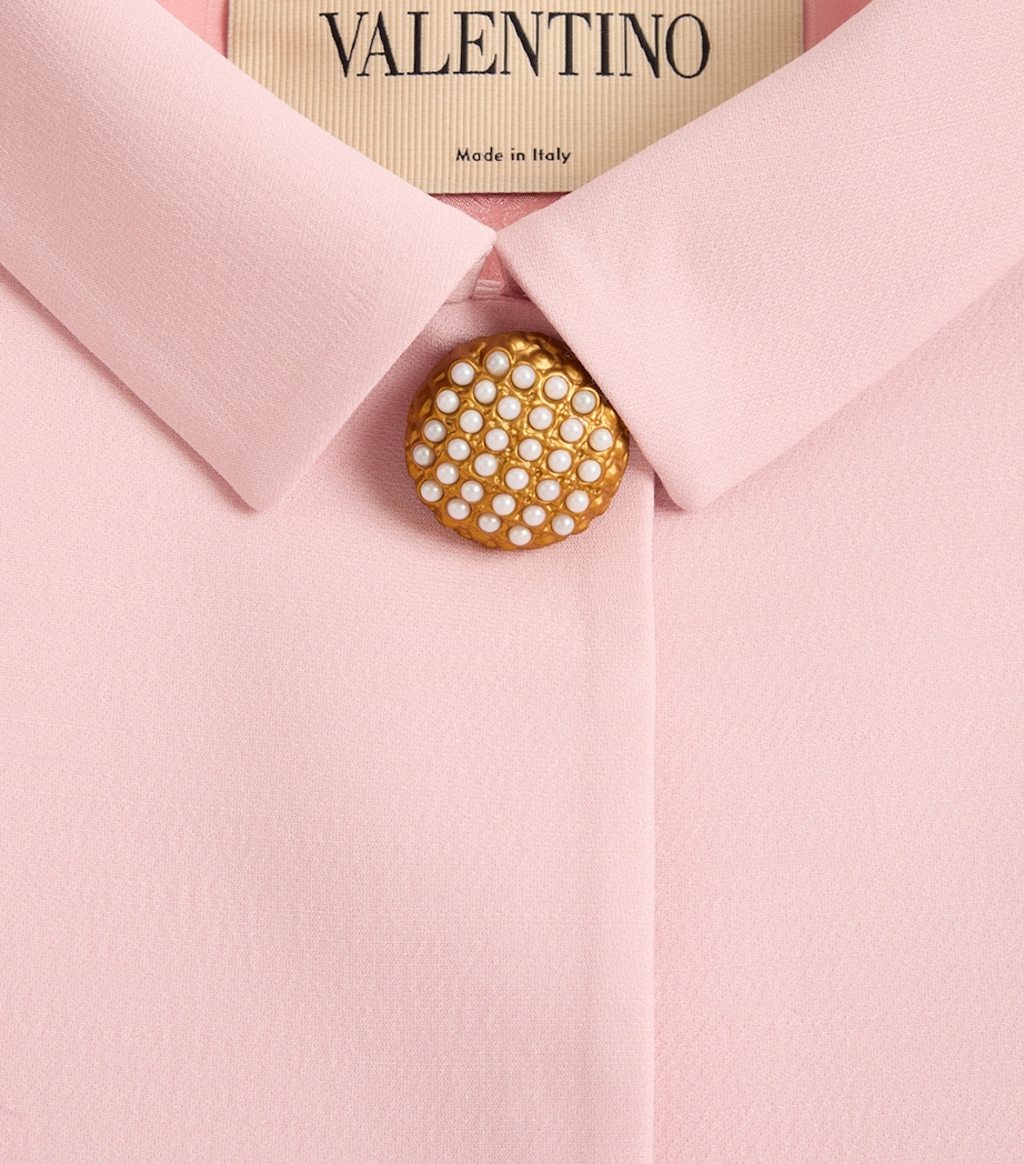 Crepe Cropped Jacket R13 Image 8