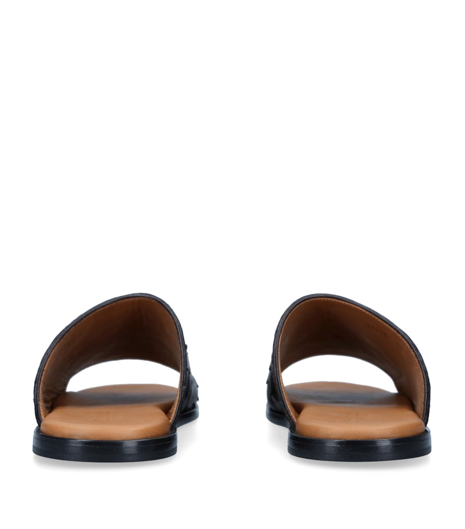 Ostrich Sandals DARK BROWN Image 2