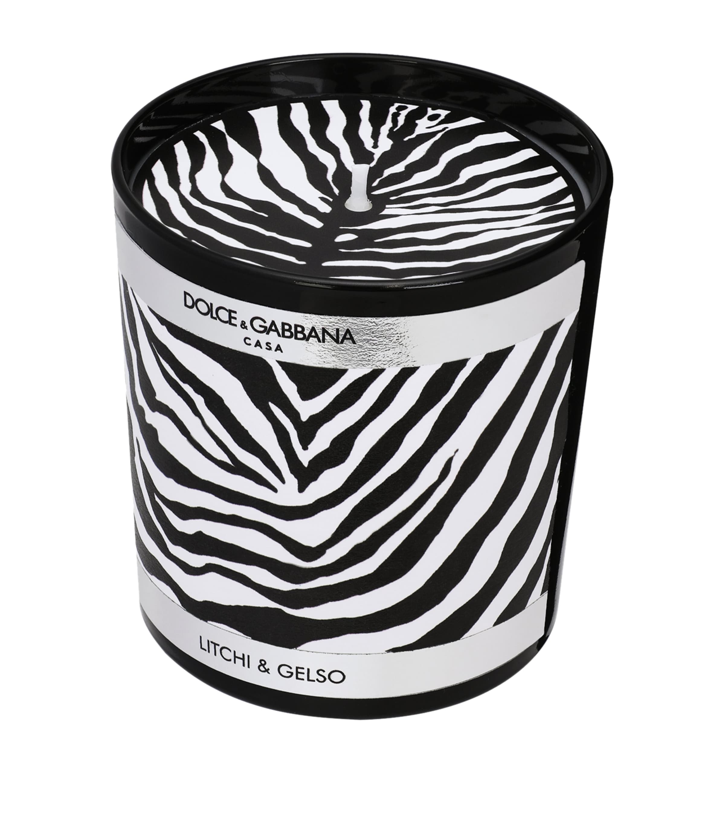 Dolce&Gabbana Casa Porcelain Lychee and Mulberry Candle (250g) Litchi & Gelso Image 5