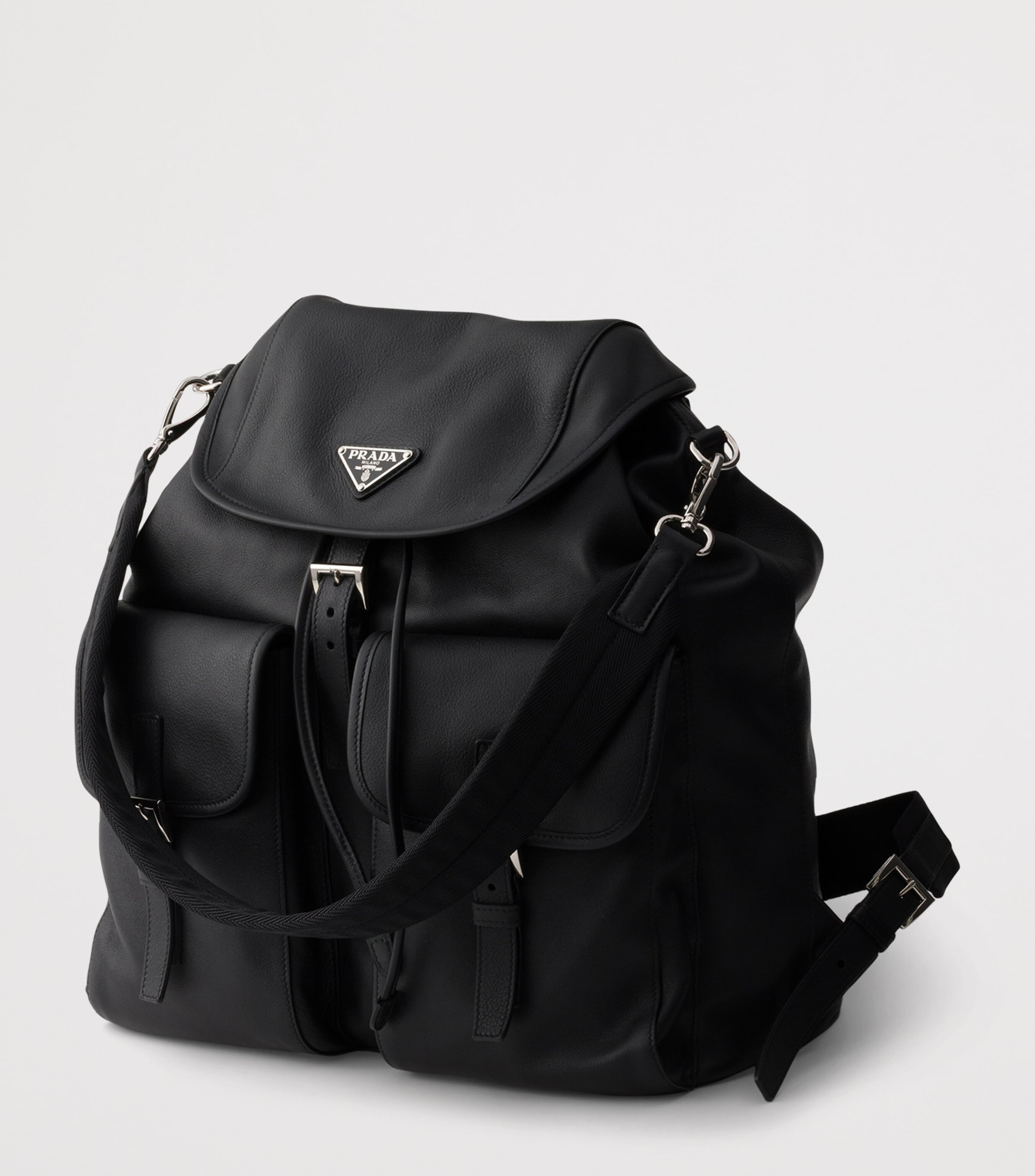 Prada Leather Backpack Image 3