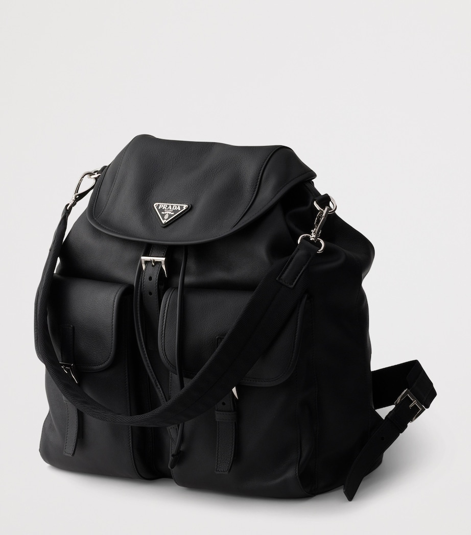 Prada Leather Backpack Image 3