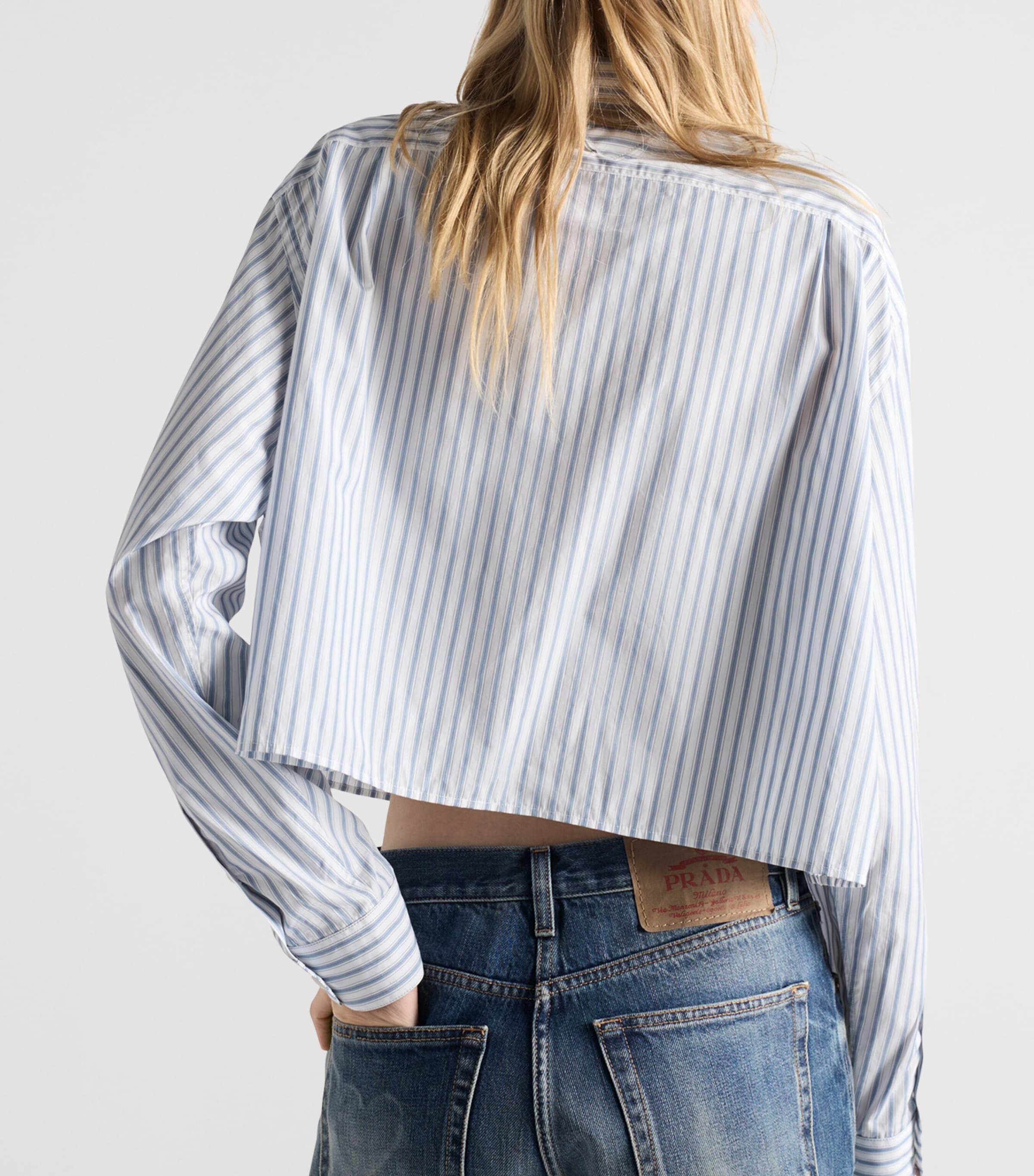 Stripe Poplin Shirt F0637 Image 5