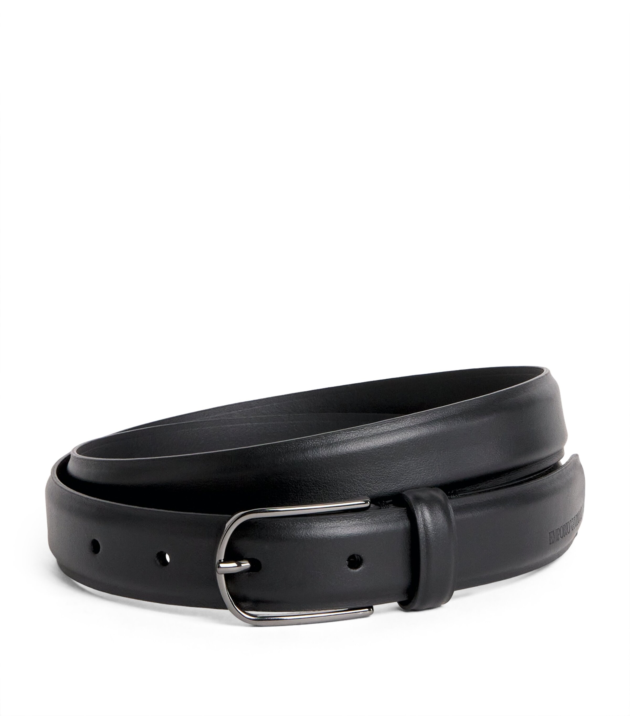 Emporio Armani Leather Pebbled Belt | Men Bestsellers | Men Accessories | Belts | Designers | Emporio Armani