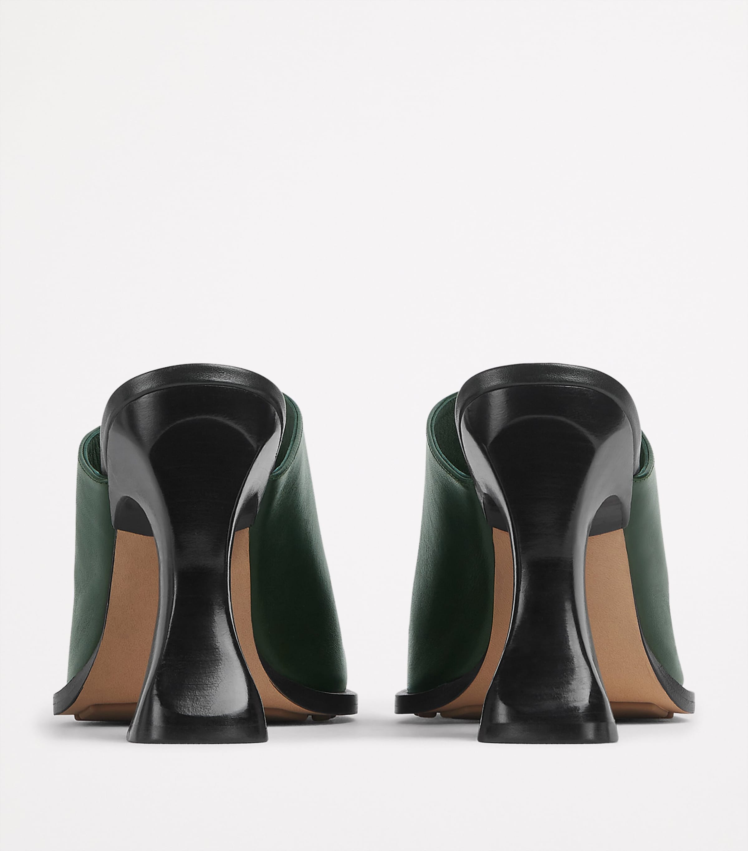 Bottega Veneta Leather Cha-Cha Heeled Mules 100 | Harrods UK