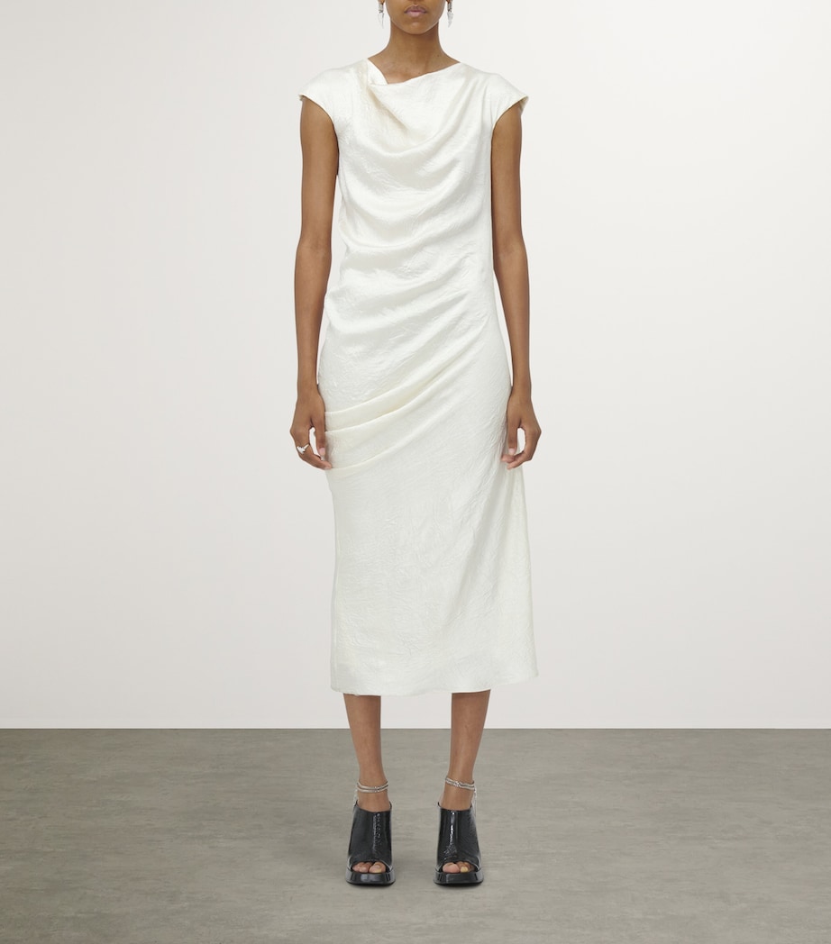 Asymmetric Draped Dress 8010 Image 2