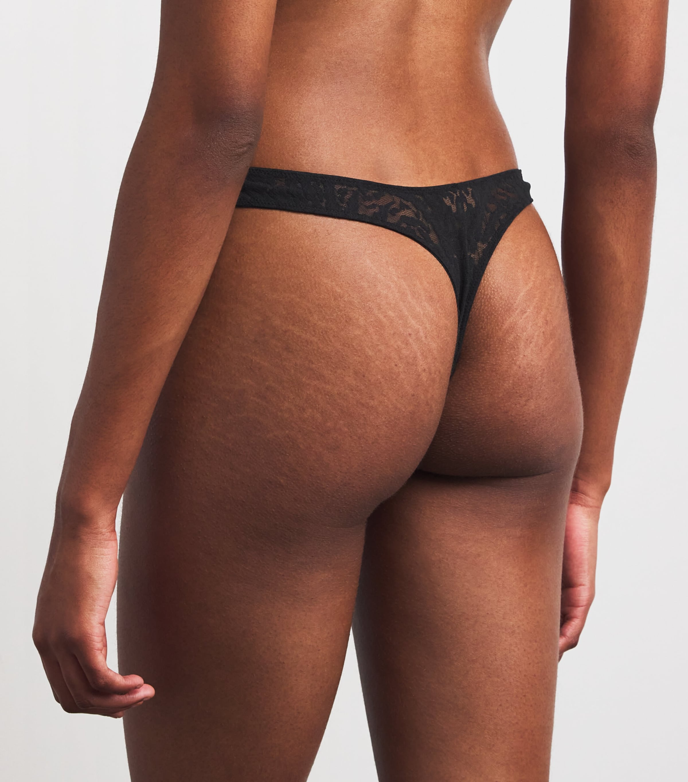 Animaliers String Thong 000 BLACK Image 3