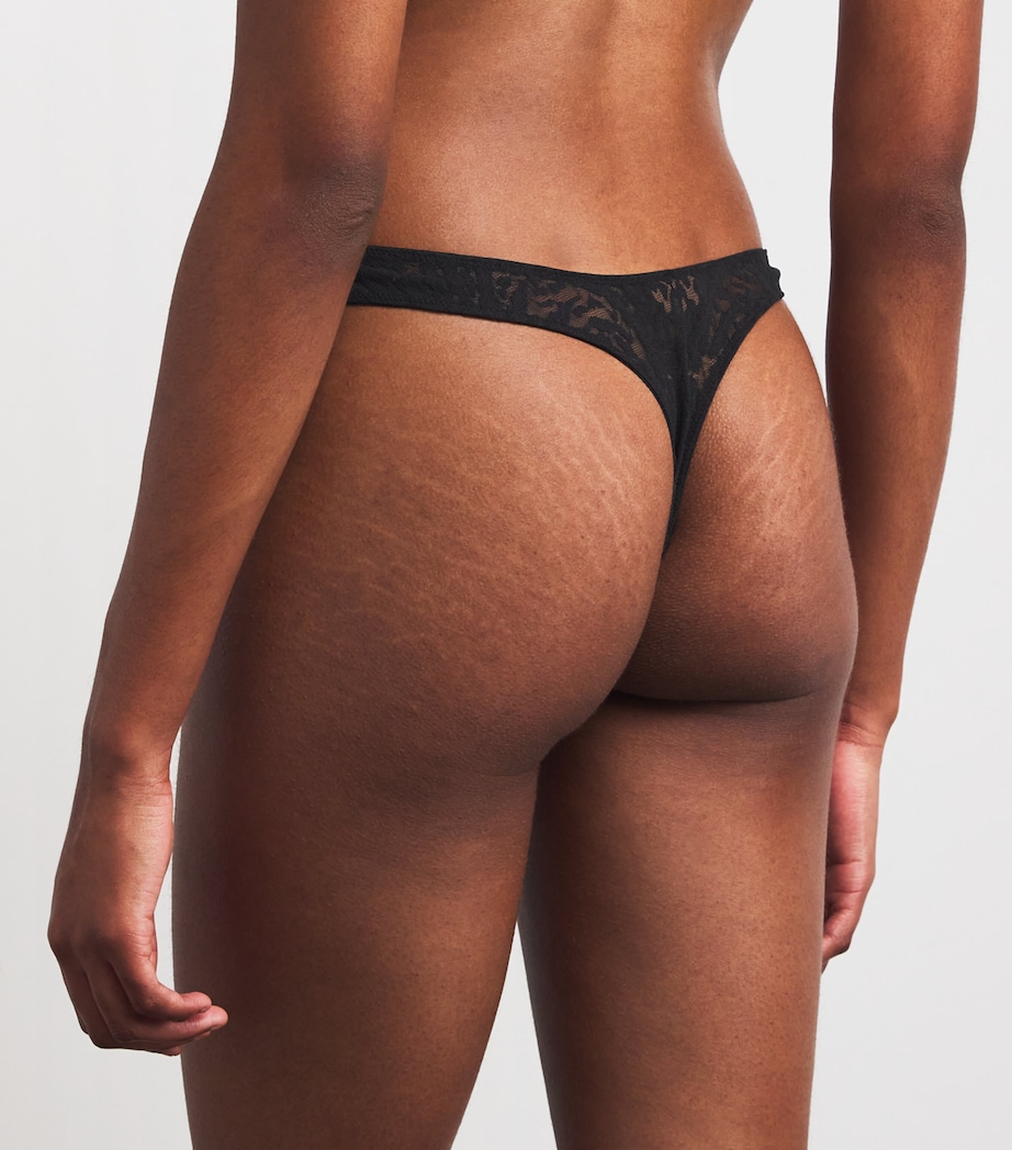Animaliers String Thong 000 BLACK Image 3