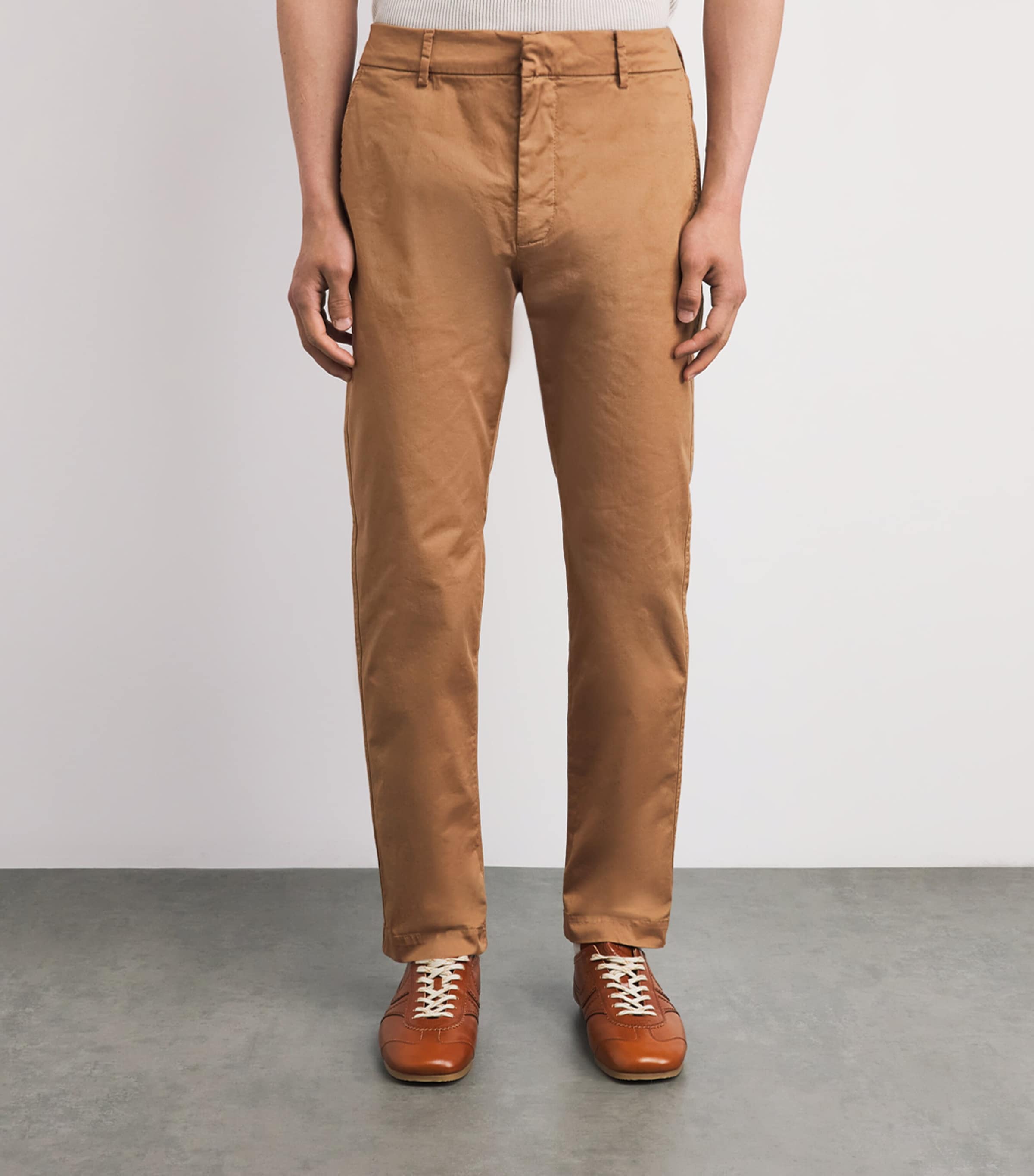 Barena Mens Technical Chinos Khaki Image 4