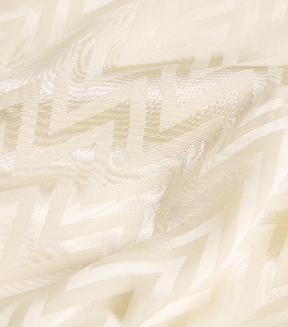 Zigzag-Jacquard Shorts S01GA NATURAL BEIGE Image 5