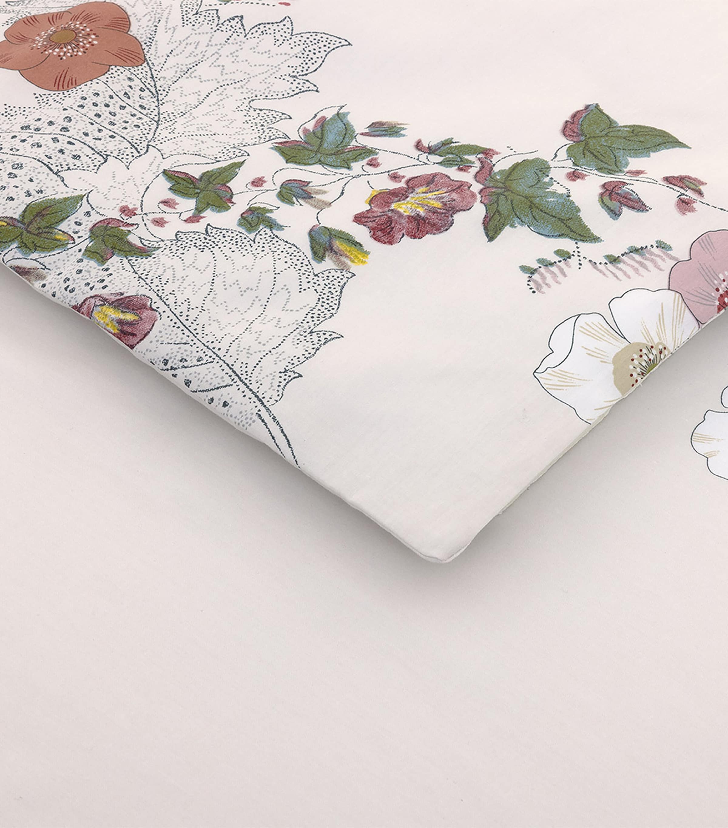 Corolles King Duvet Cover (240cm x 220cm) MULTICOLOURED Image 3