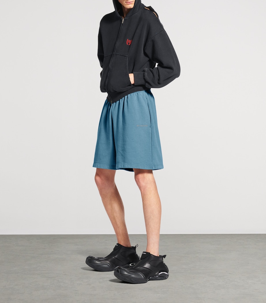 Balenciaga Mens Cotton Elasticated Shorts Image 2