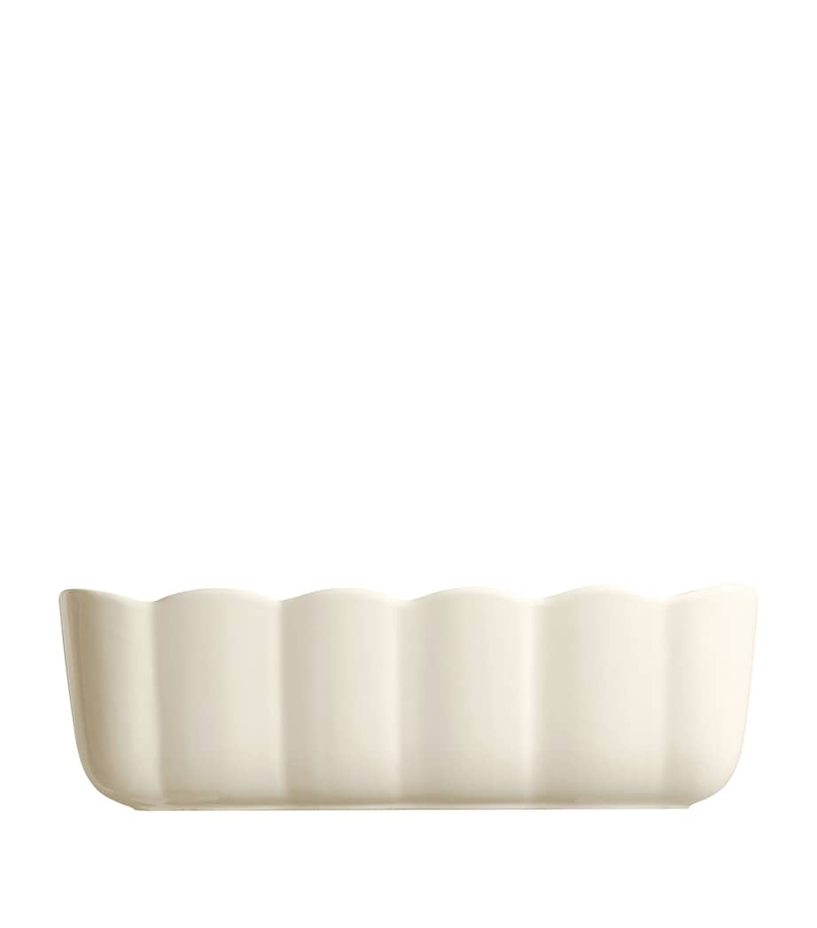 Emile Henry Ceramic Madeleine Loaf Dish (28.5cm) Cream Image 2