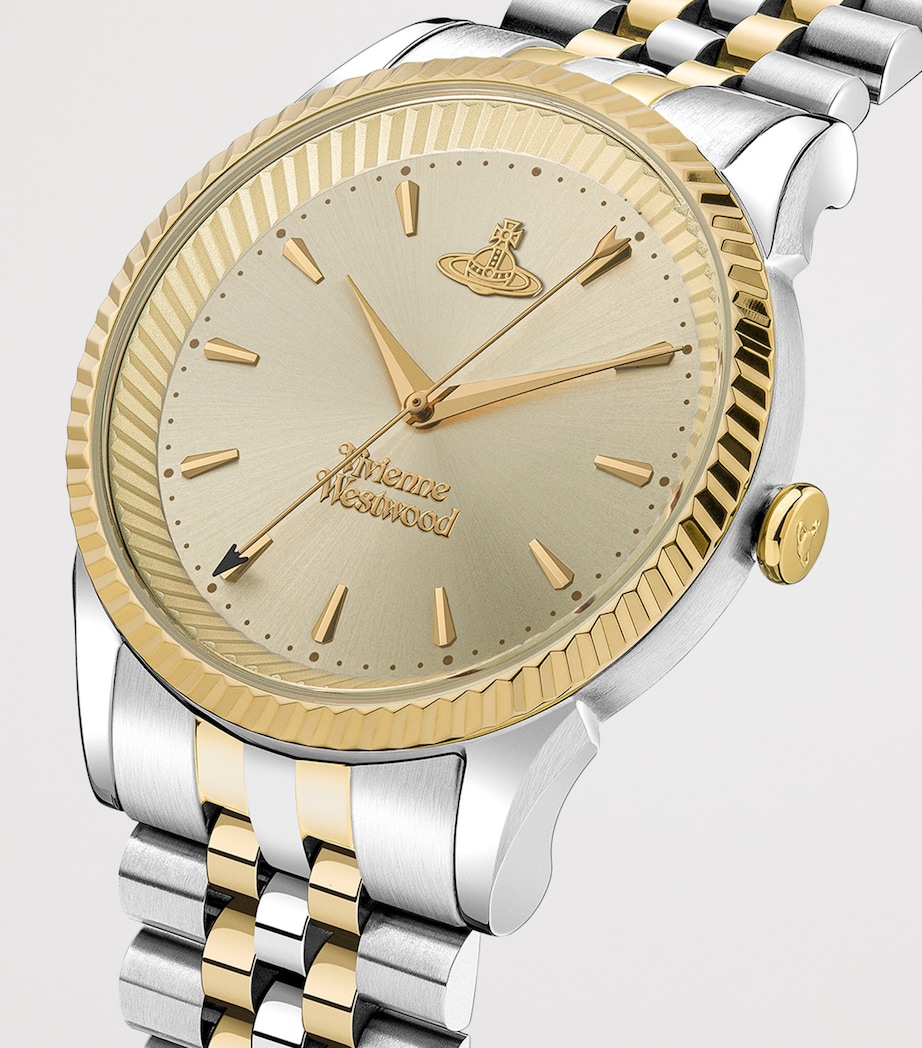 Stainless Steel The Seymour Watch 38mm SILVER/GOLD CHMPAGNE Image 6