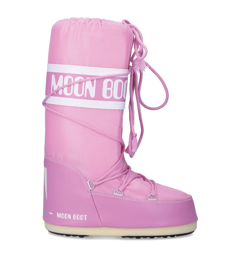 Nylon Moon Boots PINK Image 3