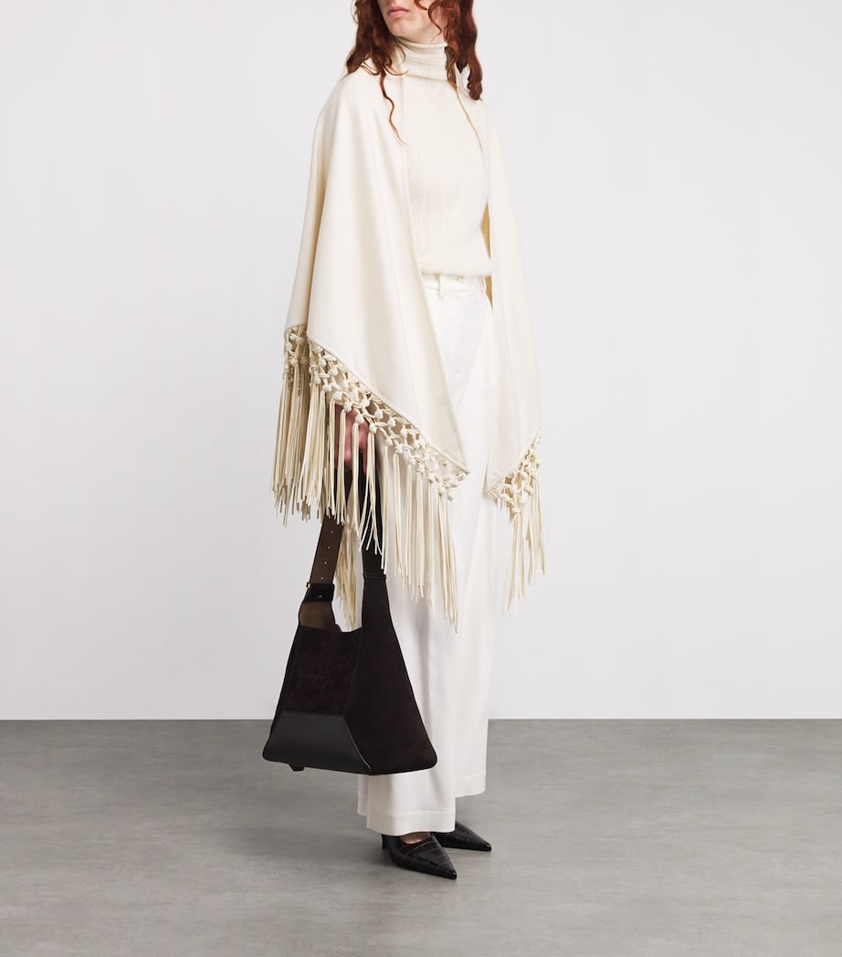 Kid Cashmere Cable-Knit Sweater 0-R WHITE Image 2