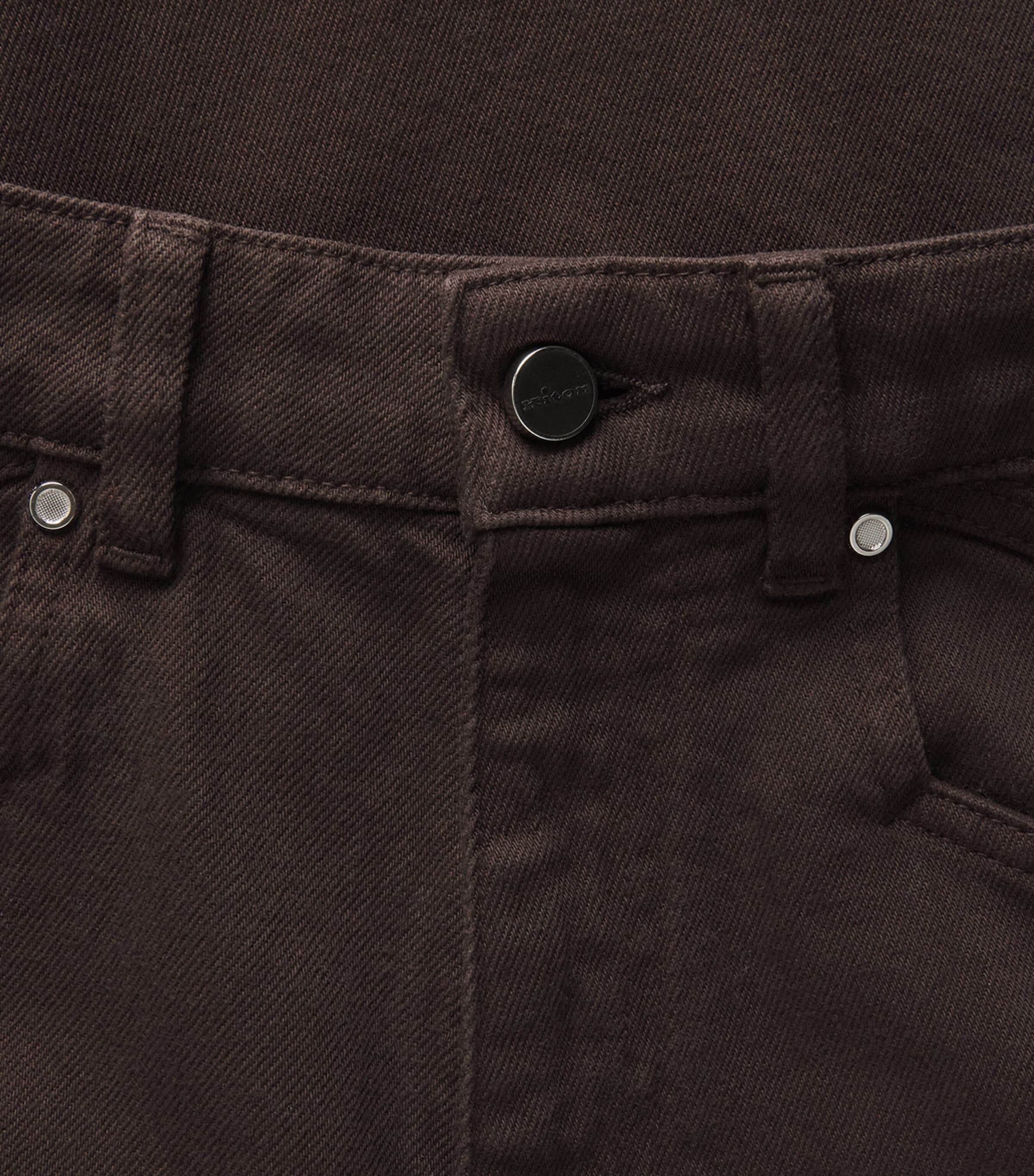 Kiton Womens Straight Jeans Brown Image 6