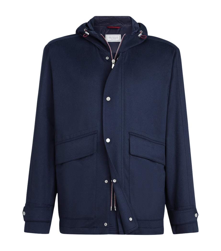 Cashmere Hooded Jacket CU926 Image 1