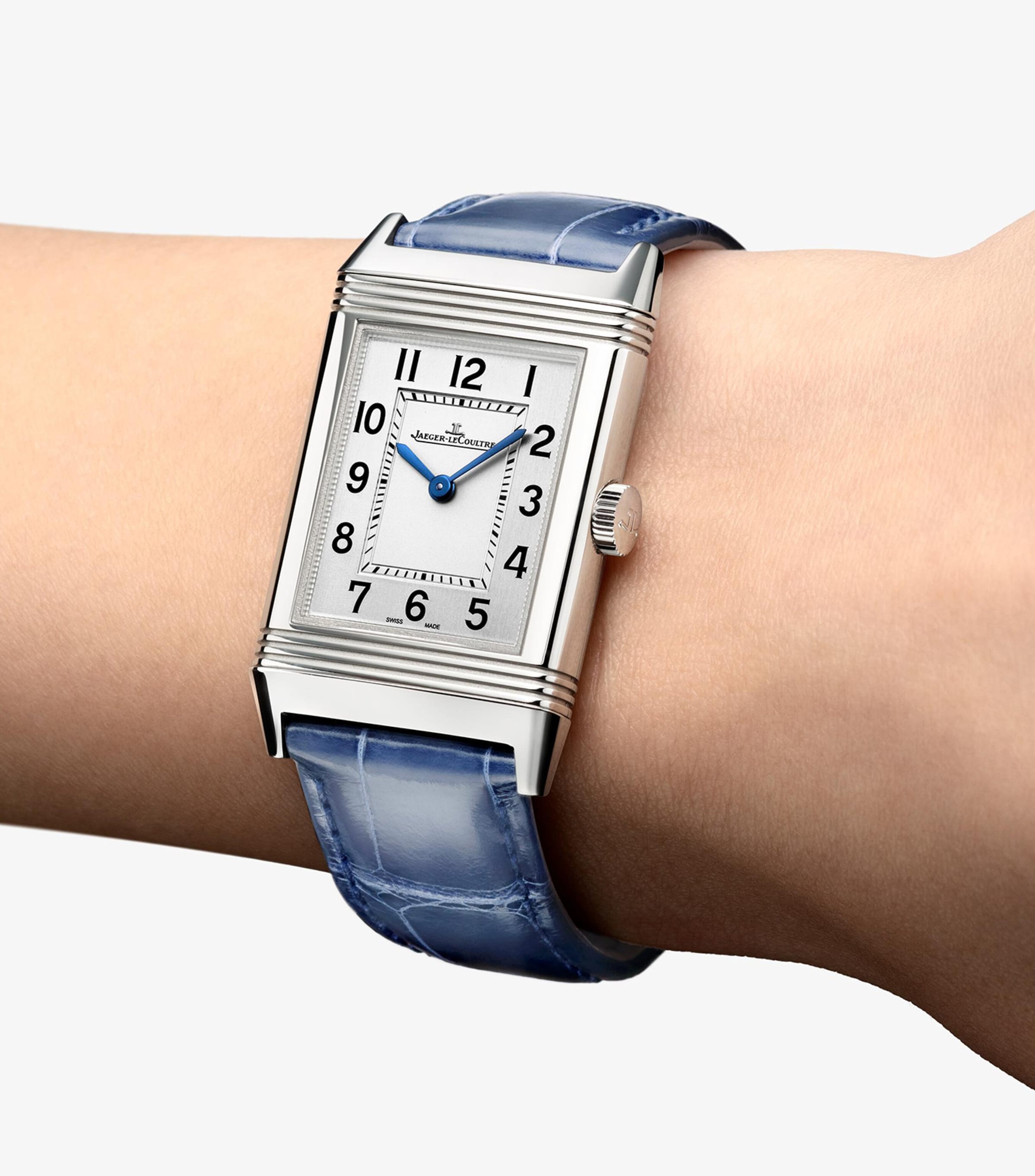 Stainless Steel Reverso Classic Medium Thin Watch 24.4mm STAINLESS STEEL Image 2