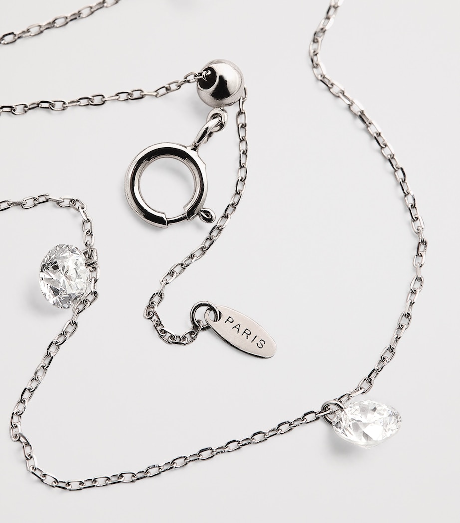 Persée White Gold and Diamond 7-Stone Danaé Necklace White Gold Image 5