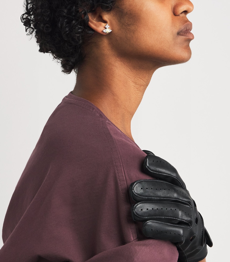 Feodora Earrings PLATINUM CREAMROSE Image 2